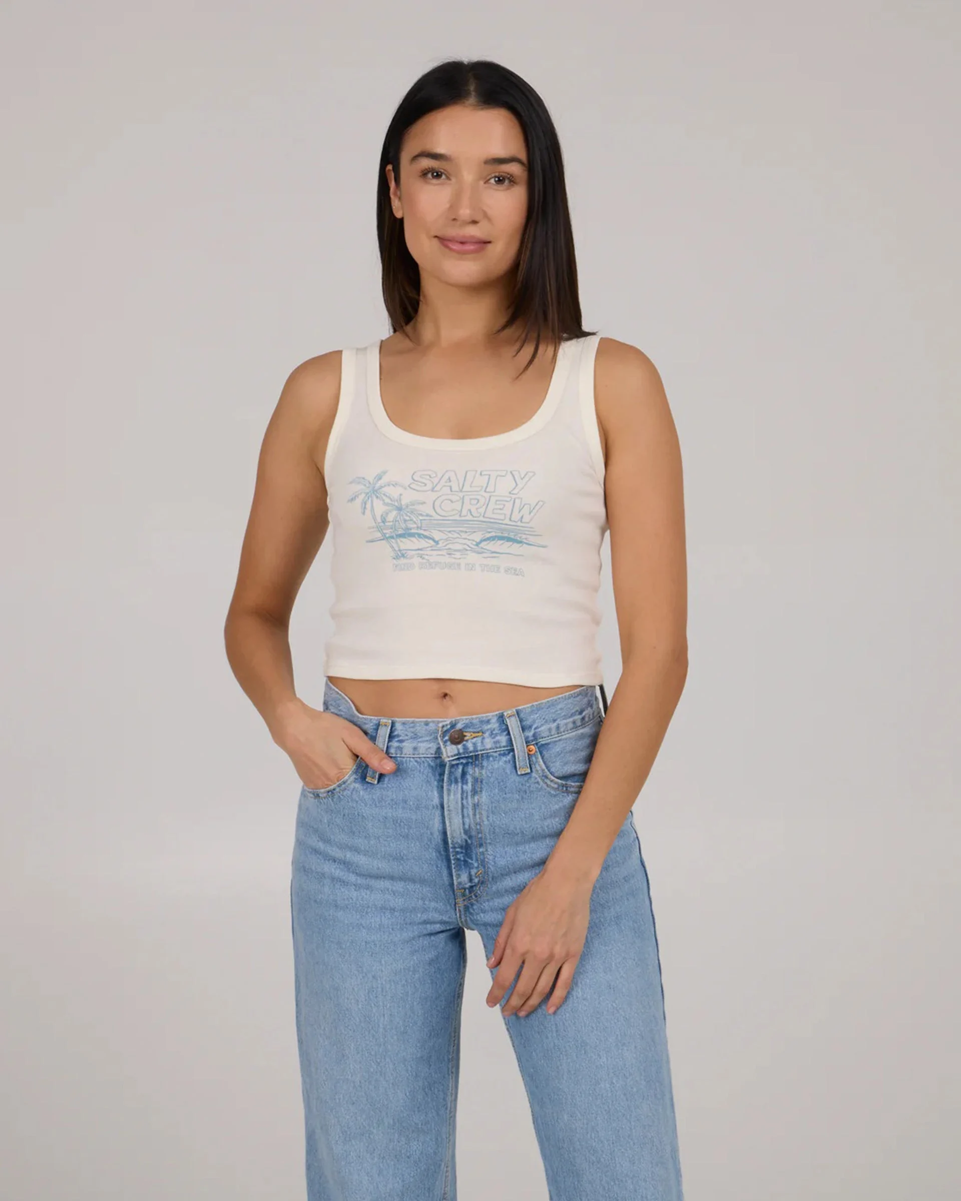 A-Frame Tank Top - Off White