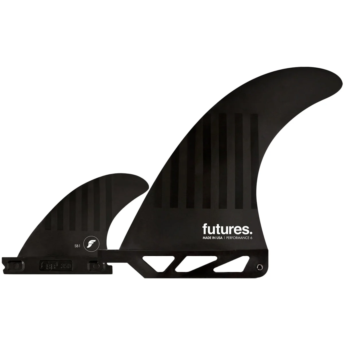 Futures Alpha 2 + 1 Single Fin Set
