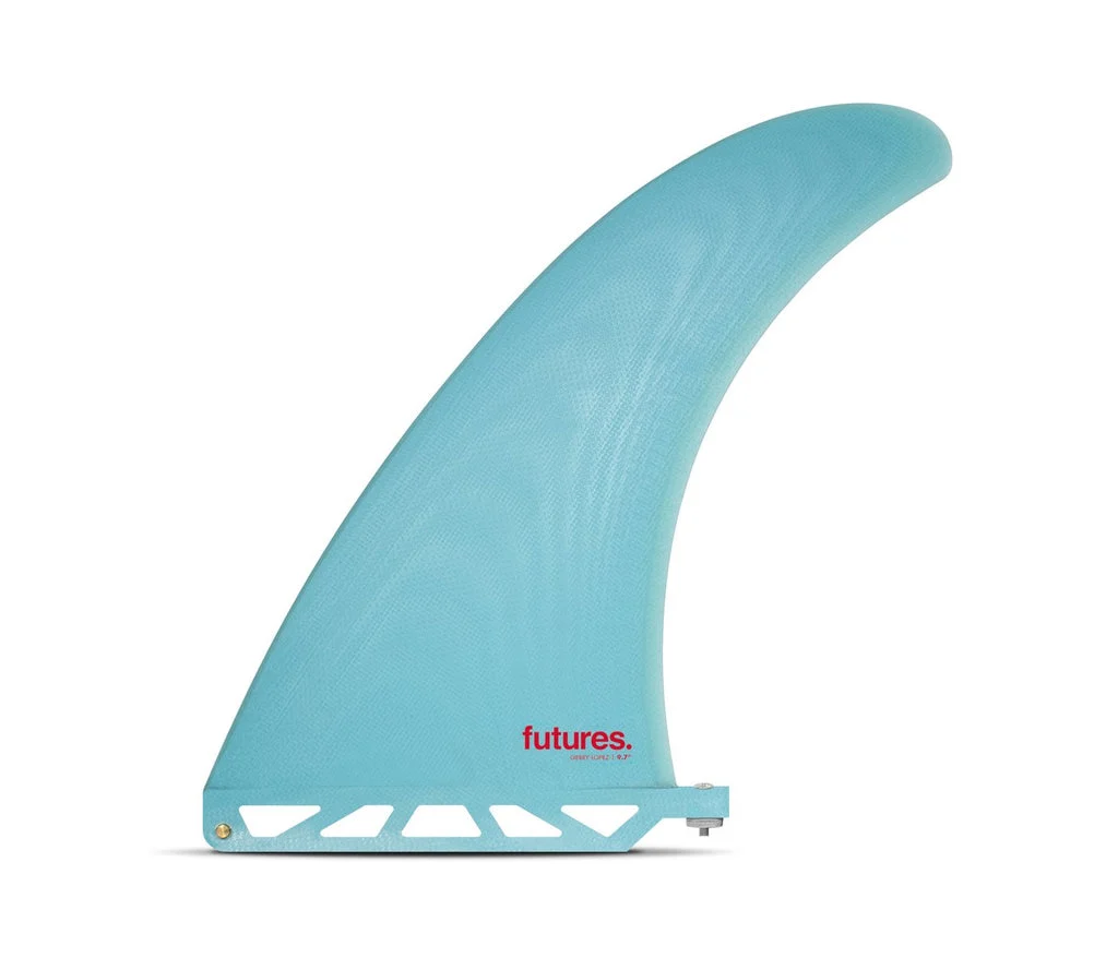Futures Gerry Lopez Flex Single Fin-Blue-9.7"