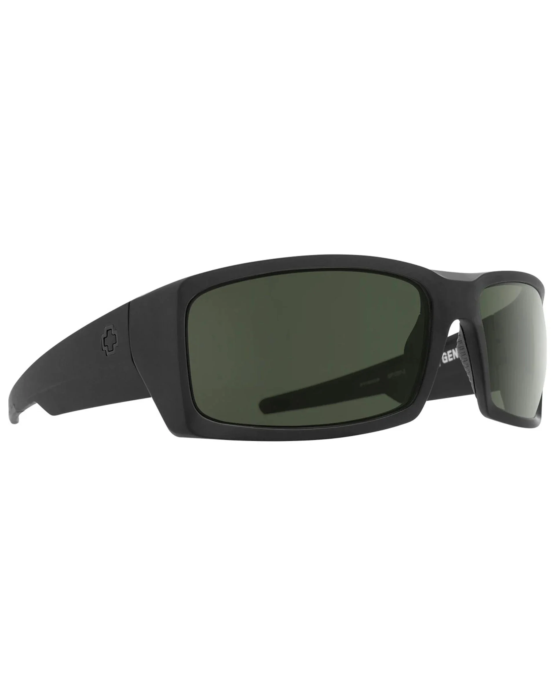 General Sunglasses - Soft Matte Black/Happy Grey Green Polar