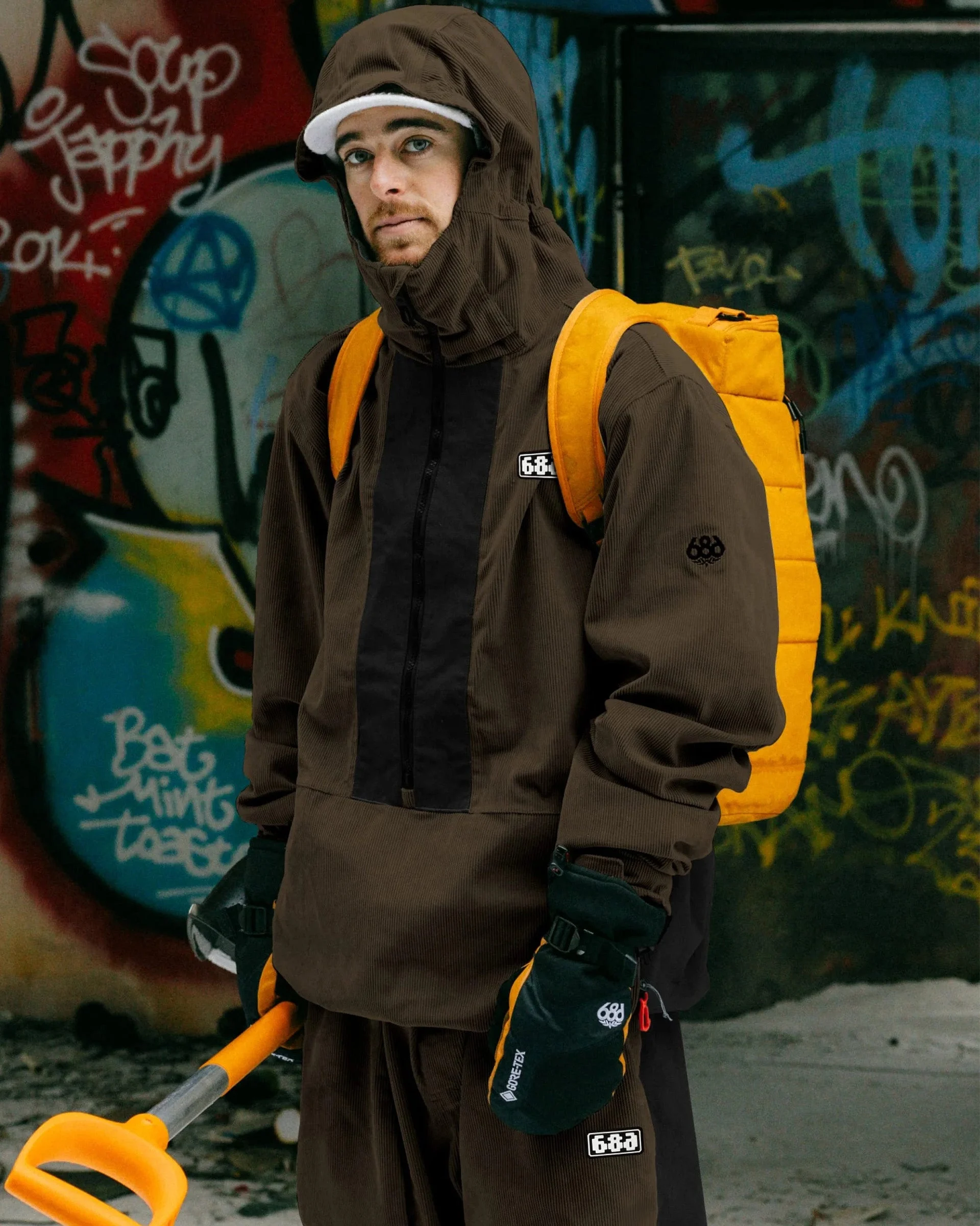 Ghost 2.5L Anorak - Coffee Corduroy
