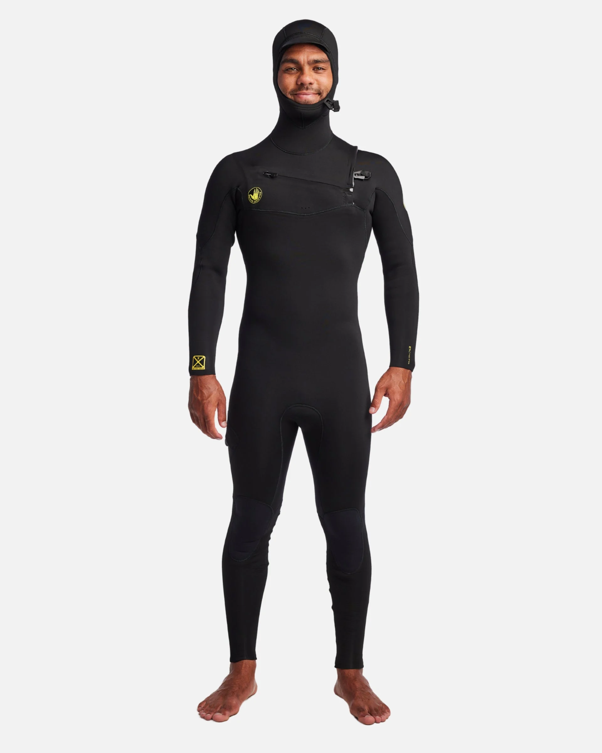 Gold Cell Hooded Chest Zip 4/3mm Fullsuit