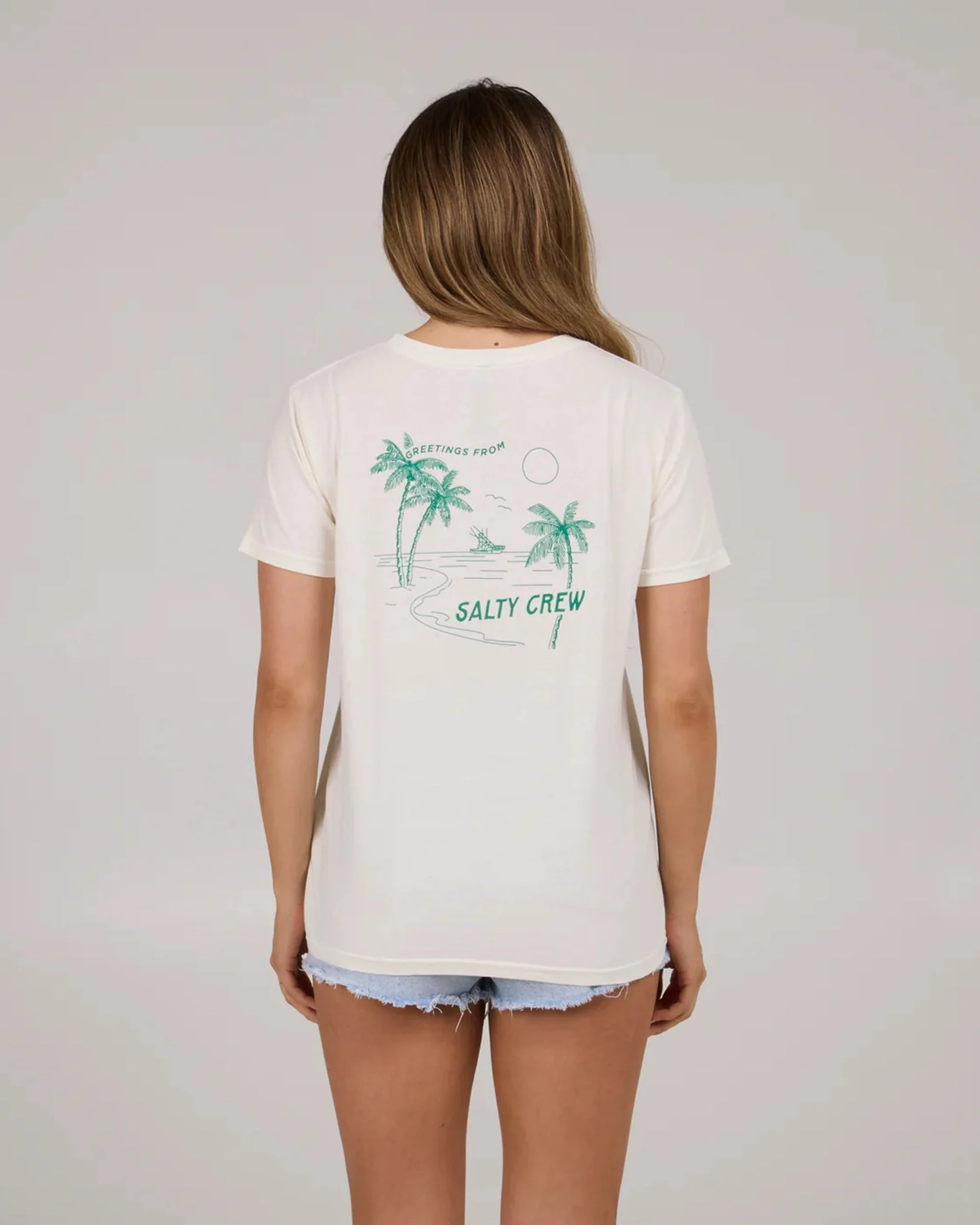 Greetings Boyfriend S/S T-Shirt - Off White