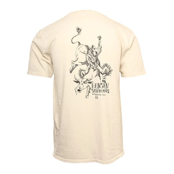 Hansen Mens Shirt Riding Bull