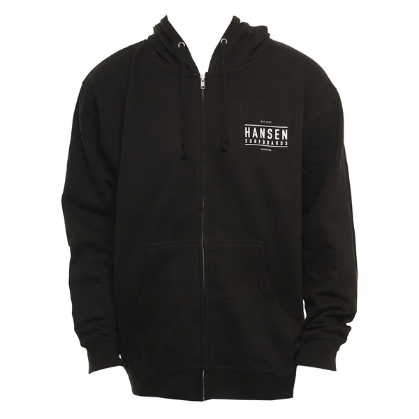 Hansen Mens Sweatshirt Circle Corp Zip