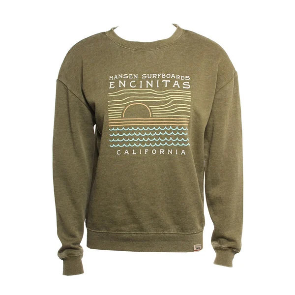 Hansen Womens Sweatshirt Crayons Crew