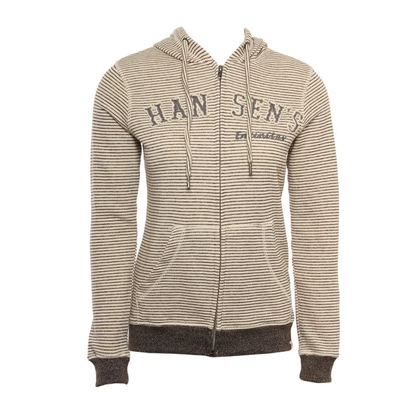Hansen Womens Sweatshirt French Terry Zip Hoodie