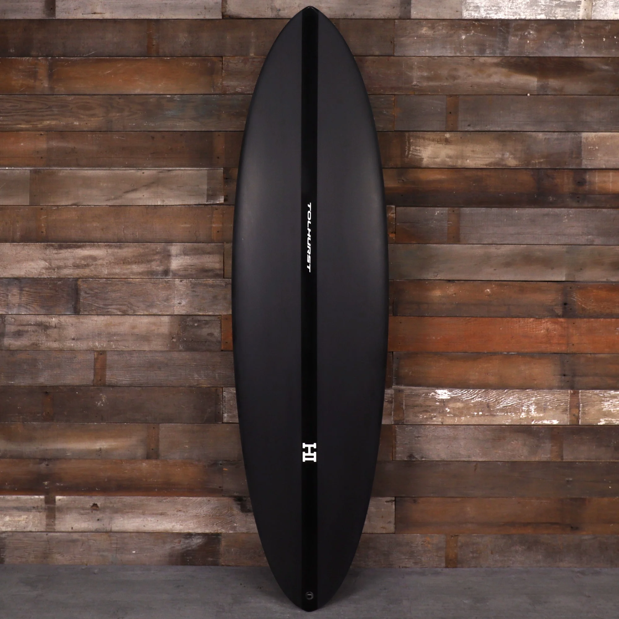 Harley Ingleby Series Mid 6 Mini Thunderbolt Black 6'4 × 20 × 2 ⅝ Surfboard - Full Carbon
