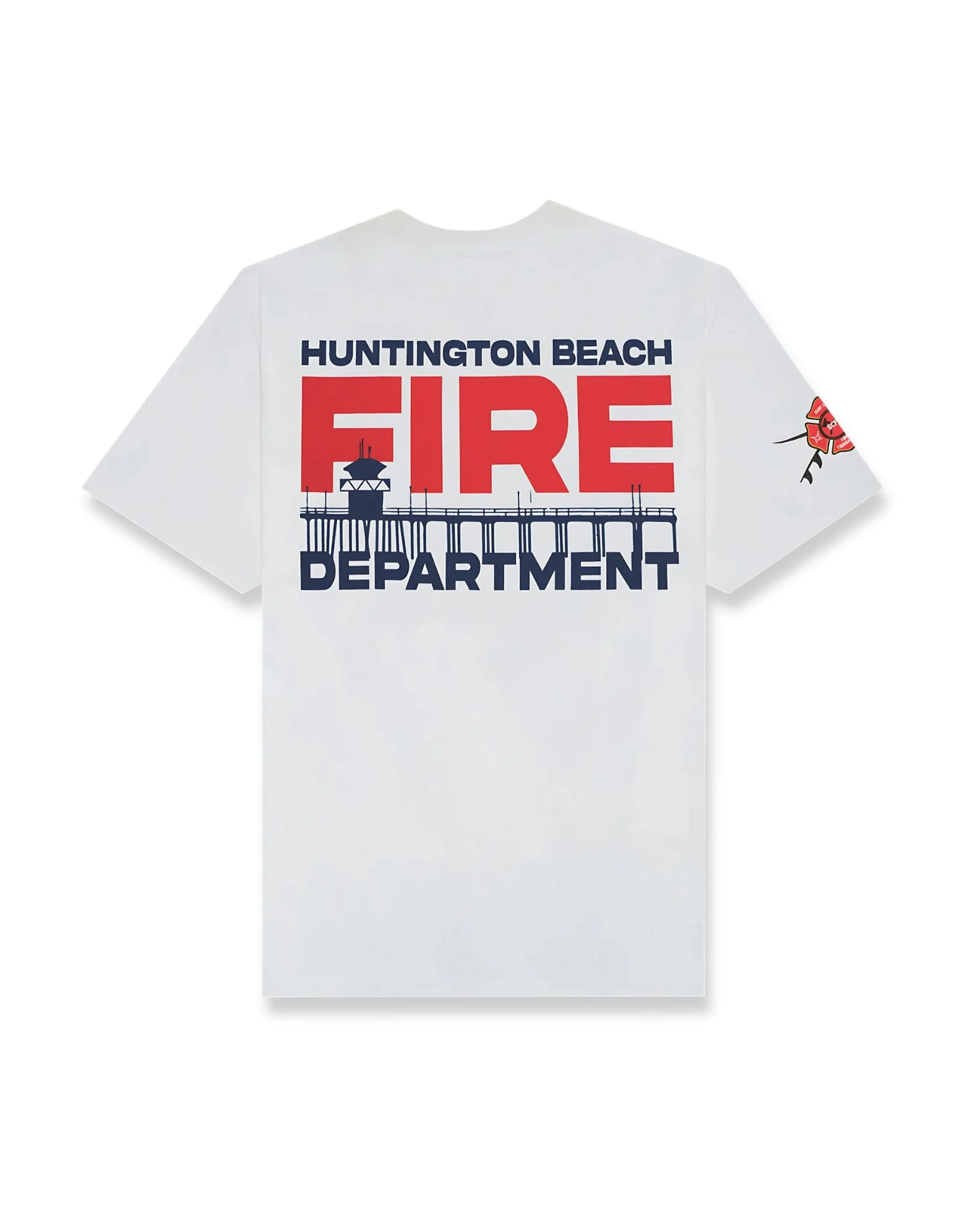 HBFD Pier Heavyweight S/S Tee - White