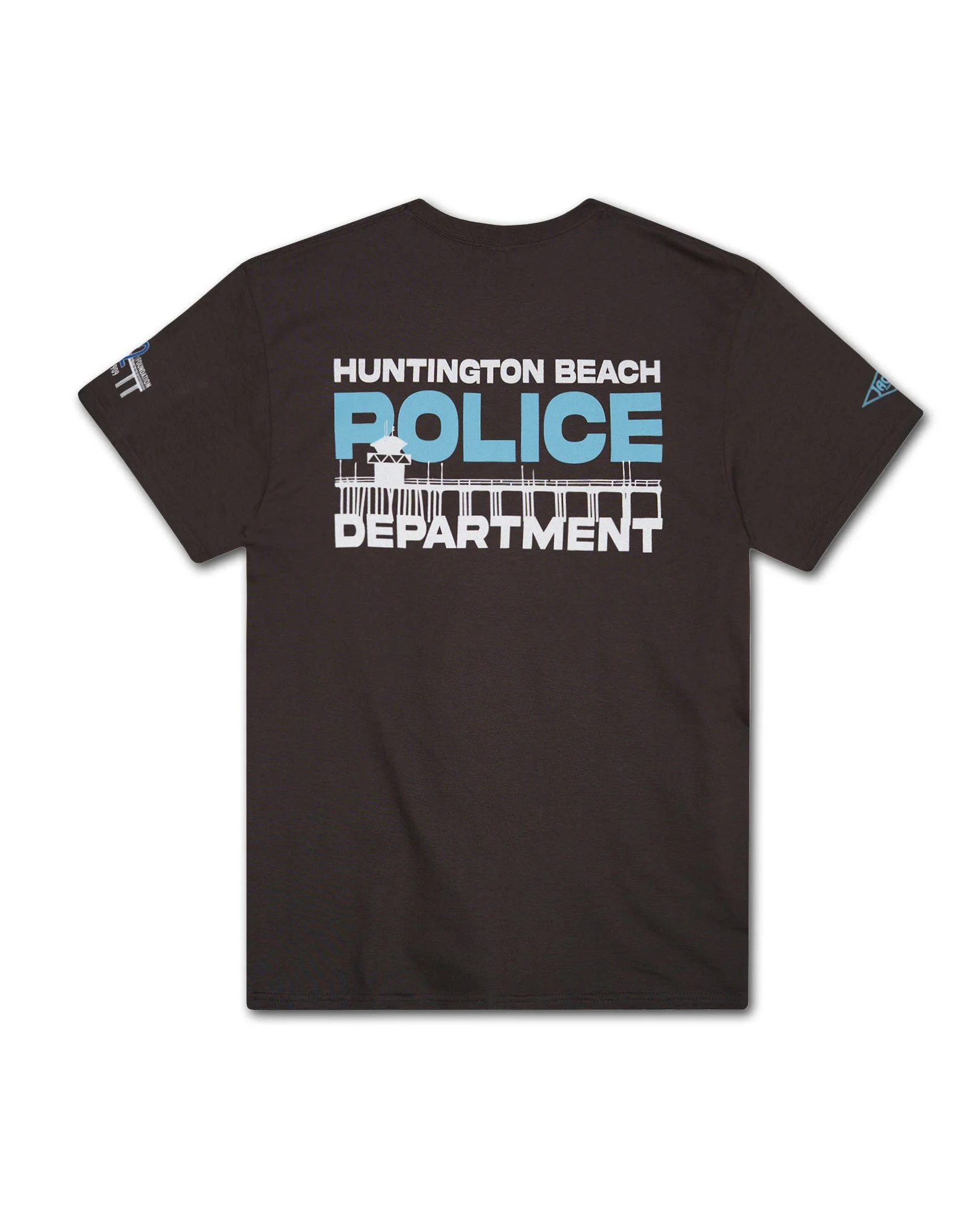 HBPD Stacked Pier S/S Tee - Charcoal