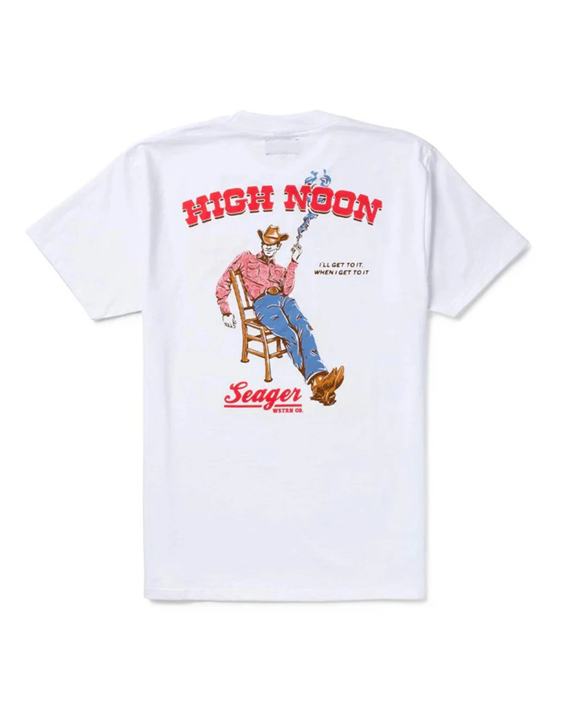 High Noon S/S T-Shirt - White