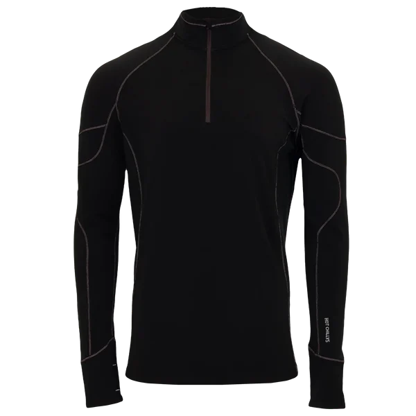 Hot Chillys Mens Base Layers Micro-Elite XT Zip-T