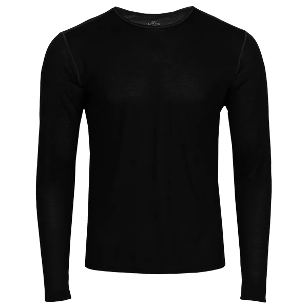 Hot Chillys Mens Snow Layers Pepper Skins Crewneck
