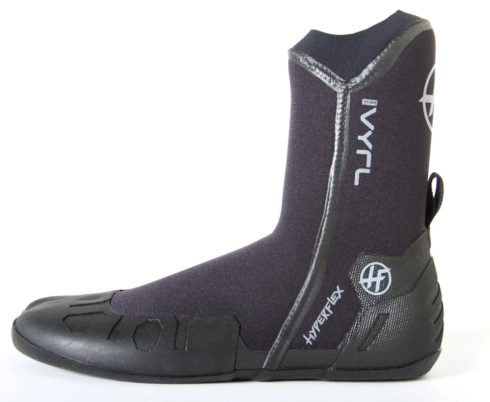 Hyperflex VYRL 3MM Split Toe Booties-Black