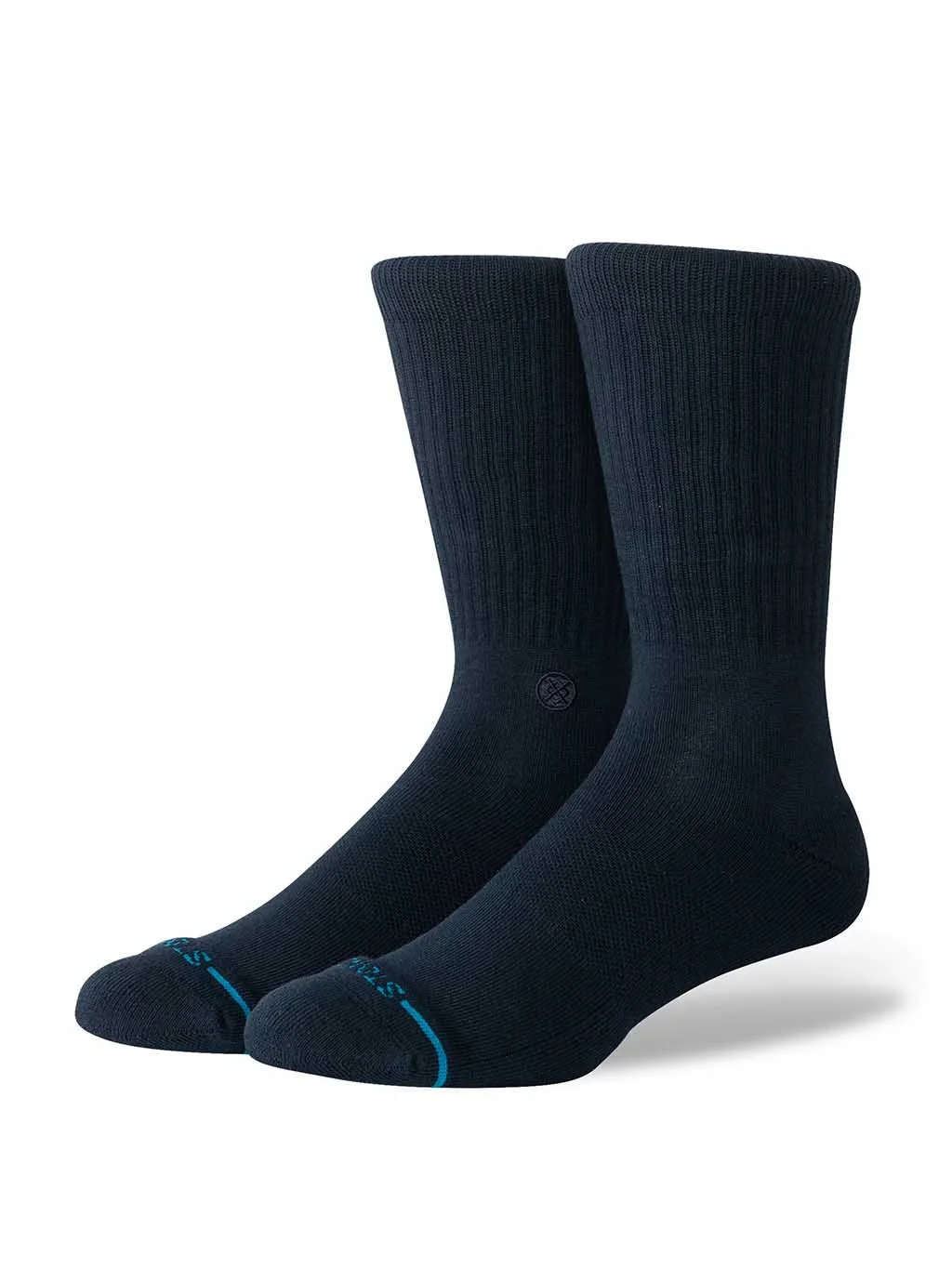 Icon Crew Socks - Dark Navy