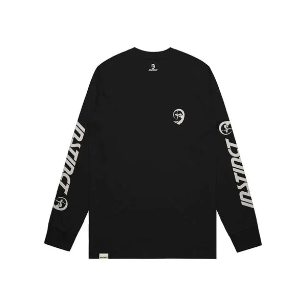 Instinct Mens Shirt Slanted Long Sleeve Tee