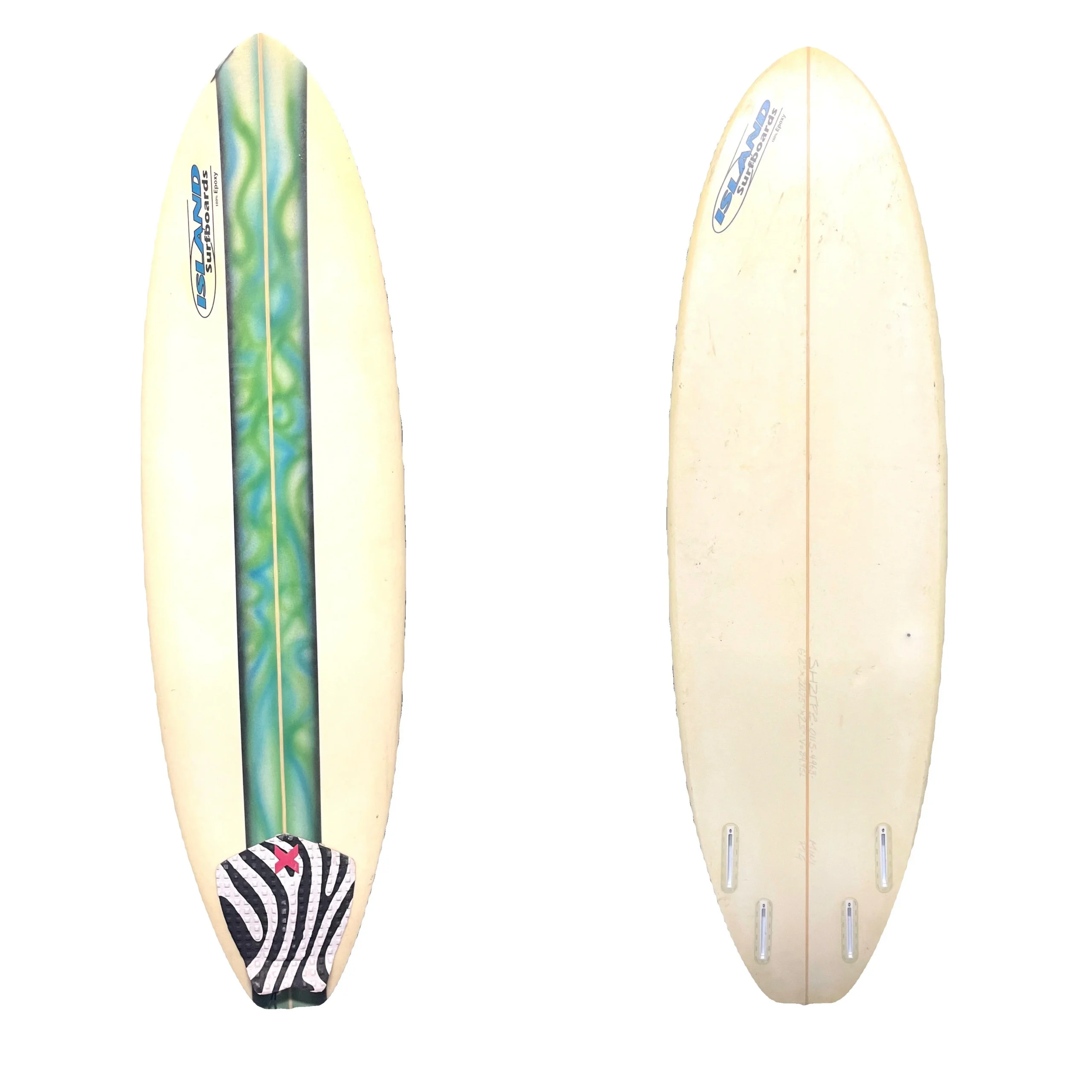 Island 6'2" Squashtail Quad