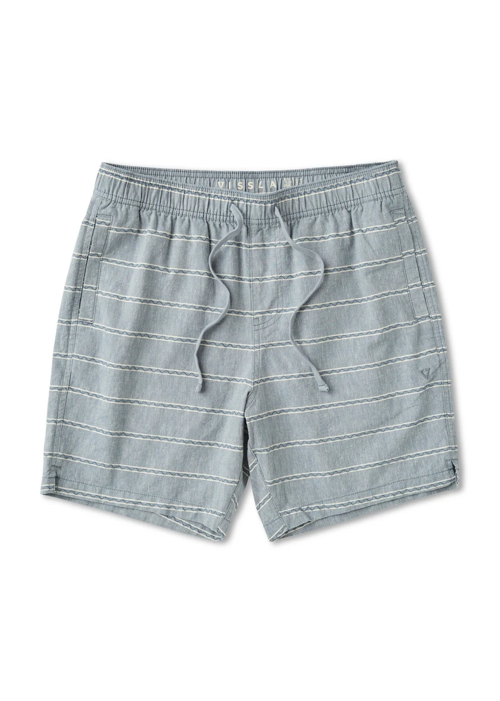 J. Linen Stripe Short