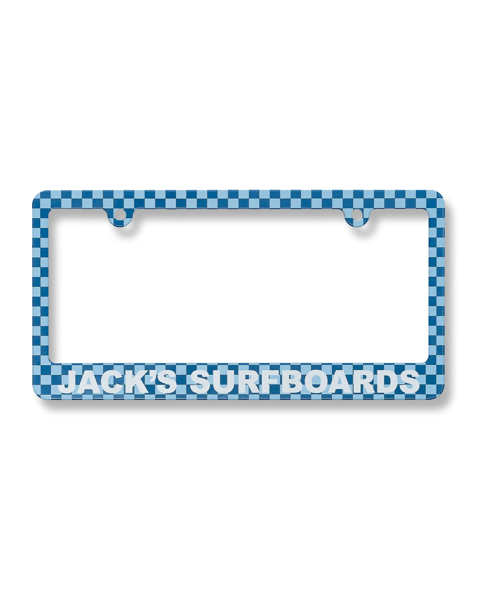 Jack's Surfboards License Plate Holder