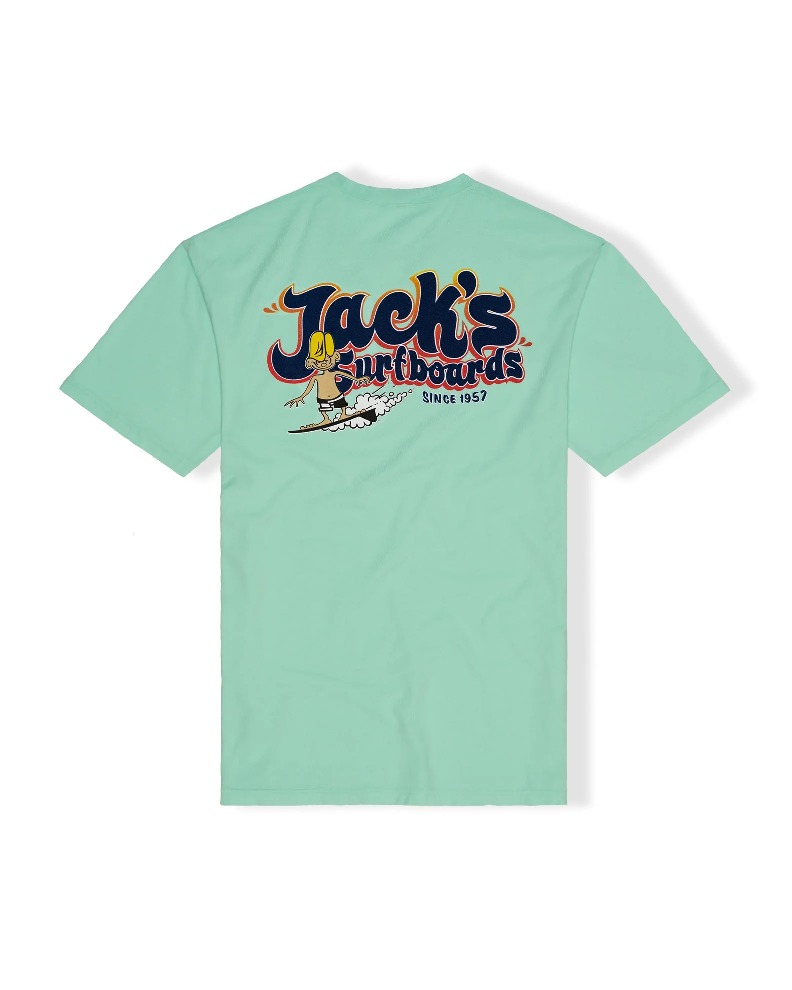 Keep On Surfin Seasonal S/S Tee - Honeydew