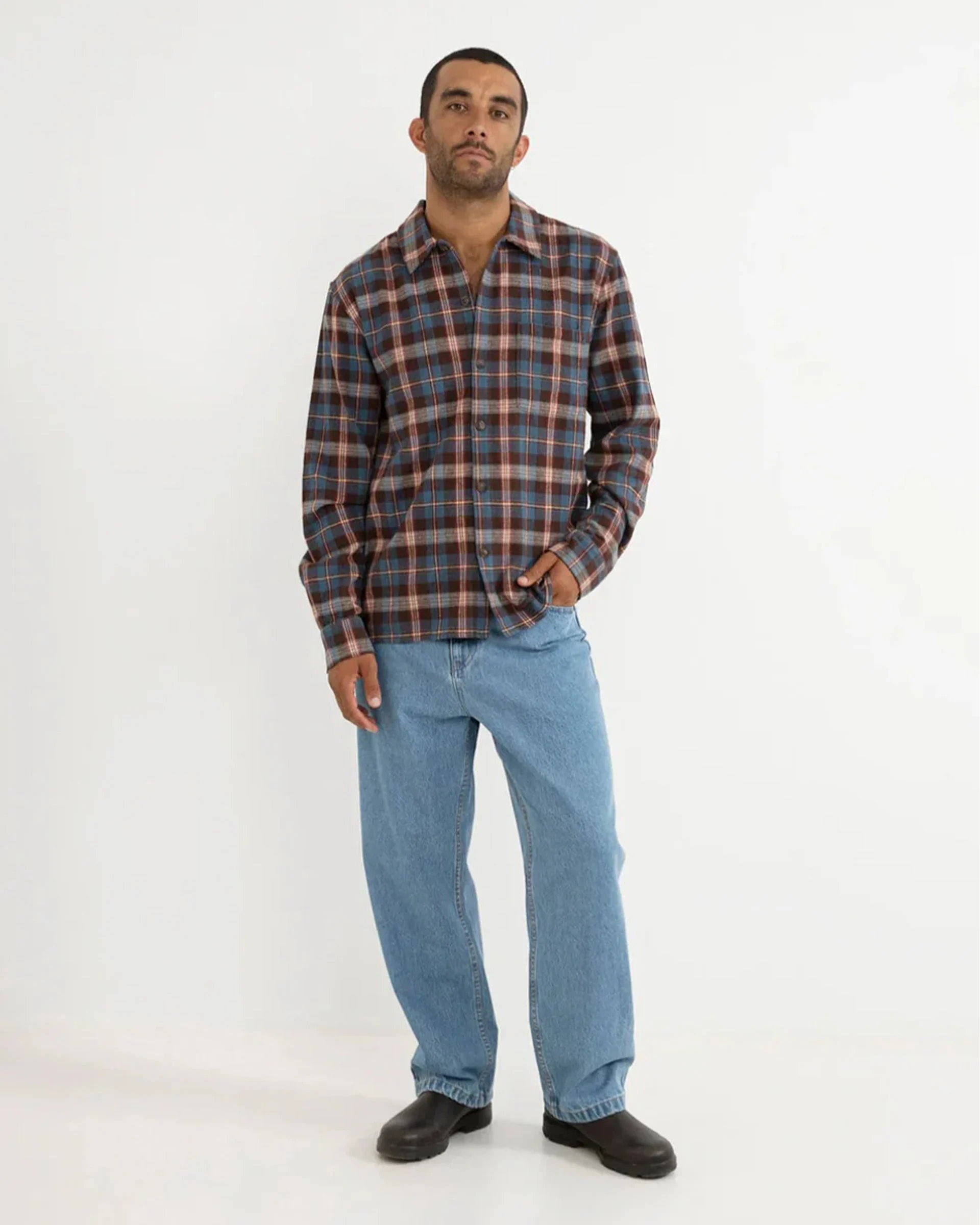 Kern Flannel - Chocolate