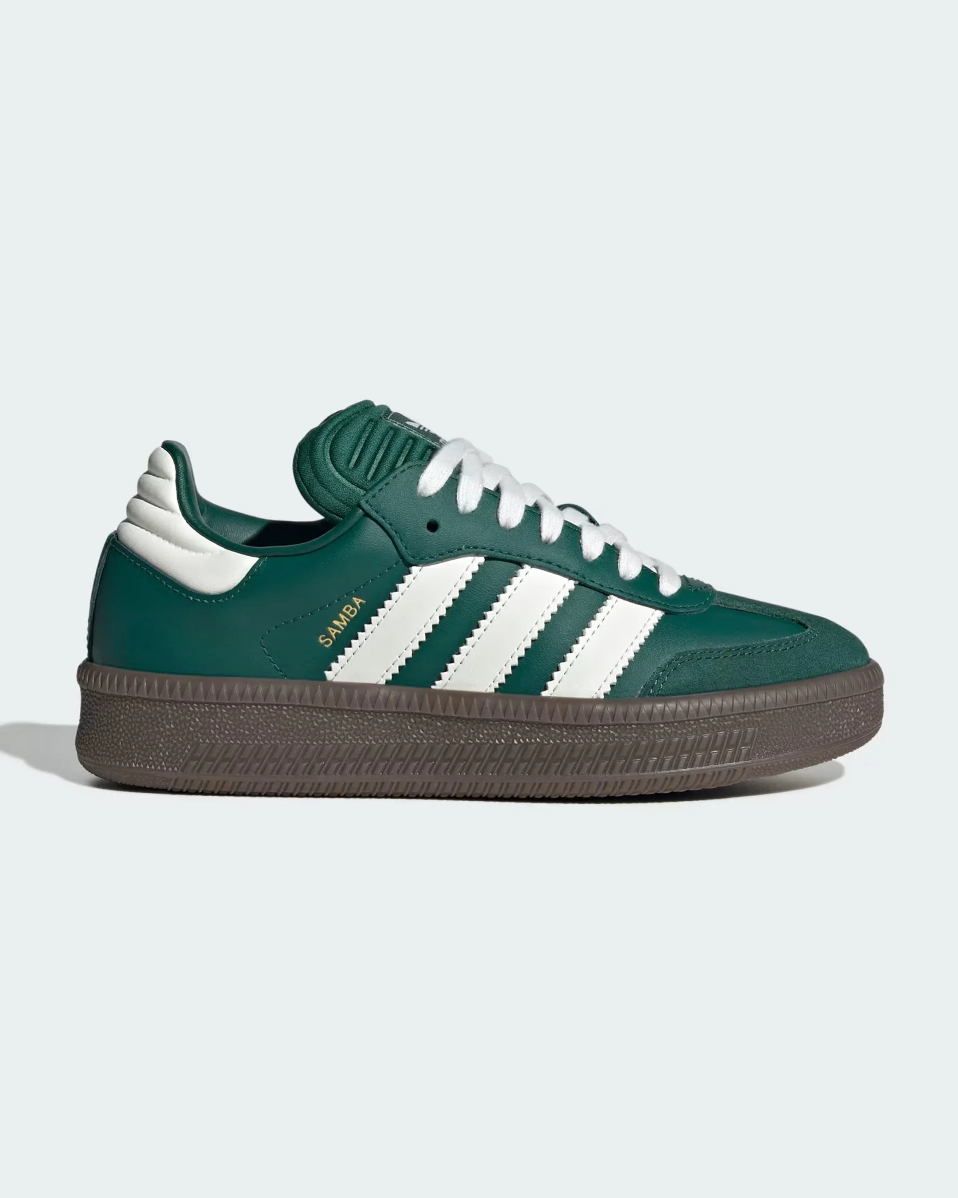 Kid's (8-16) Samba XLG Shoes - Collegiate Green/Core White/Gum