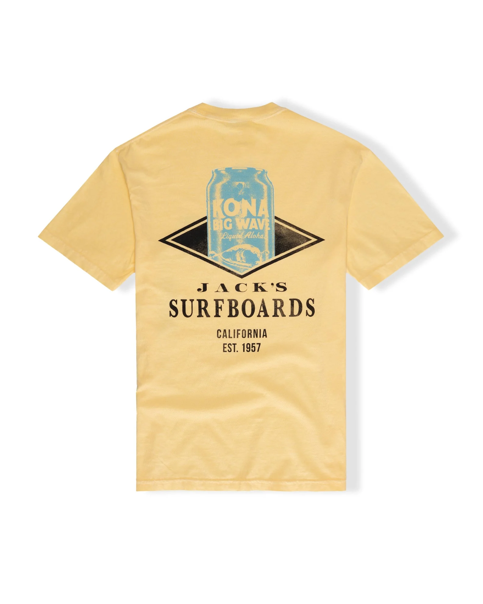 Kona x Jack's "Kona Big Can" S/S Tee - Butter