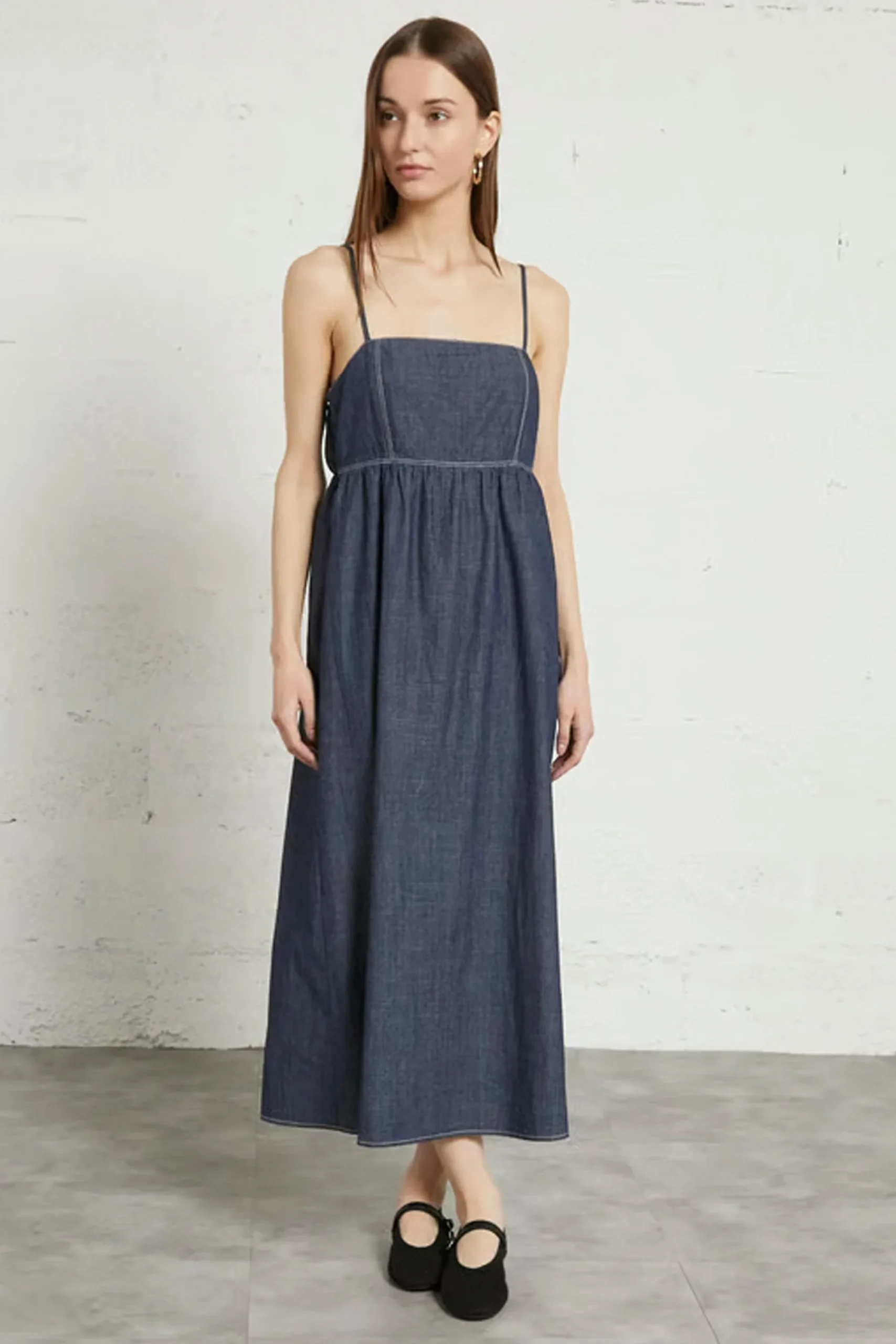 THE KORNER - DENIM DRESS