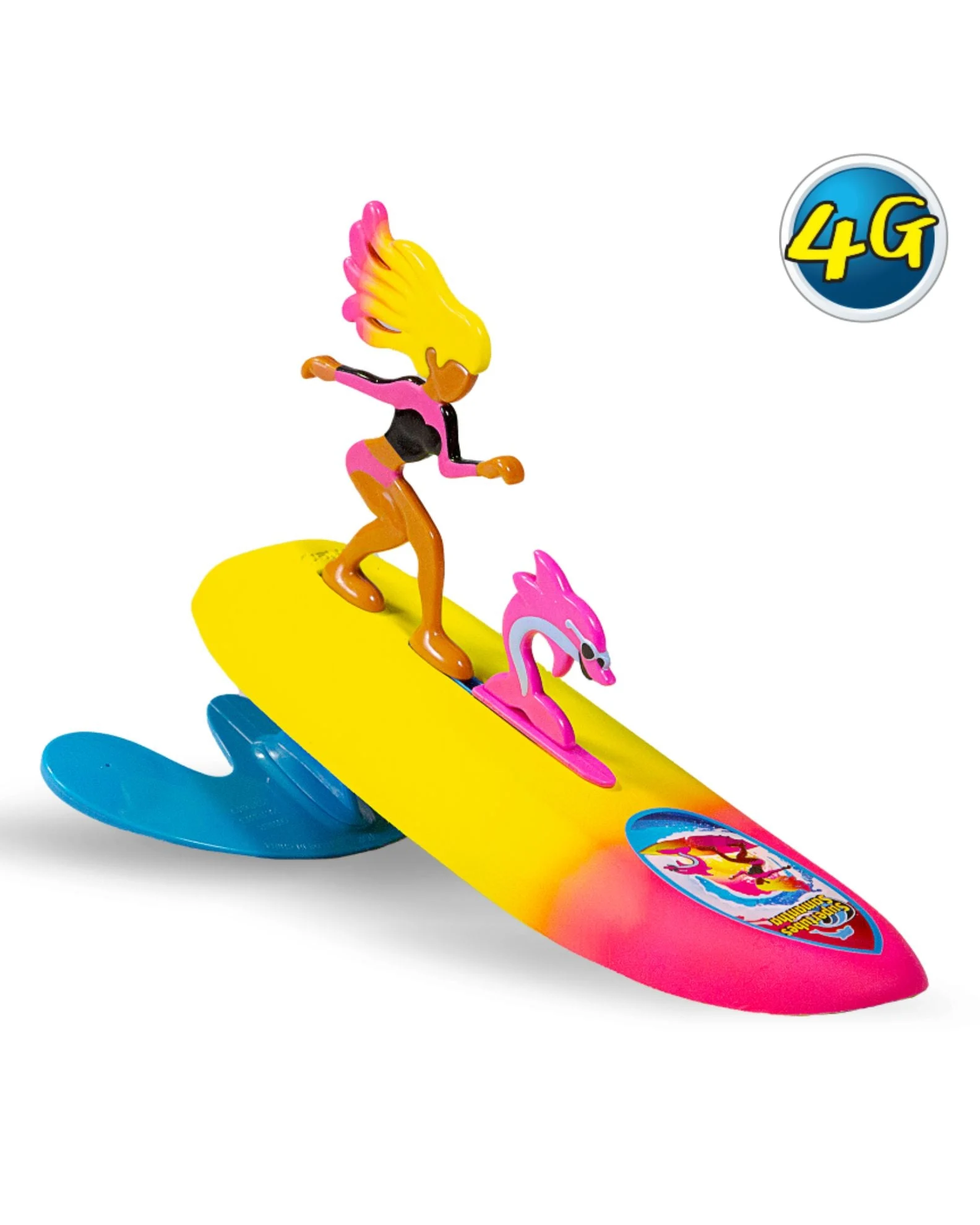 Legends & Surfer Pets Wave Powered Mini-Surfer - Supertubes Samantha
