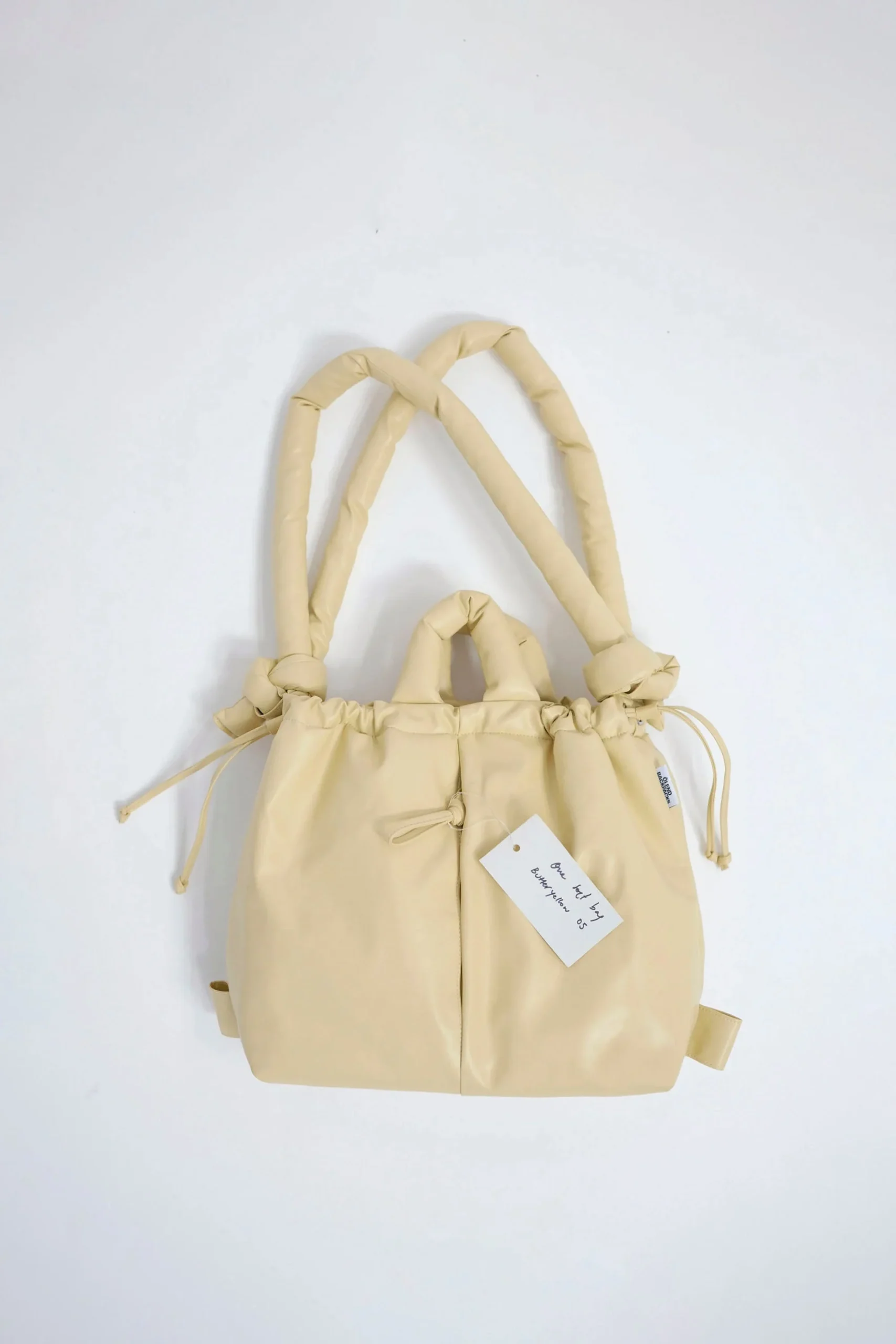 ÖLEND - ONA VEGAN LEATHER - BUTTER YELLOW