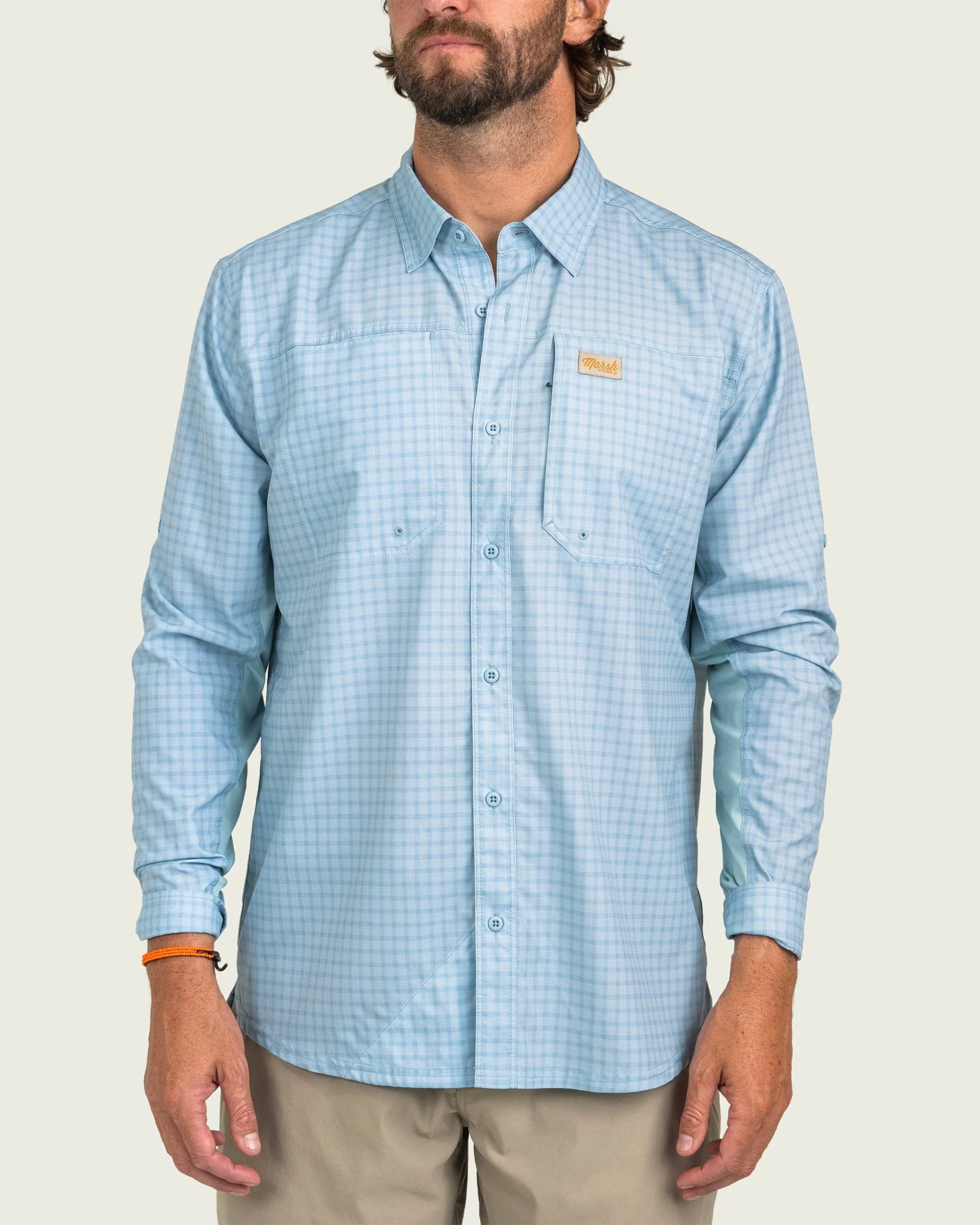 Lenwood Tech L/S Shirt - Cloud