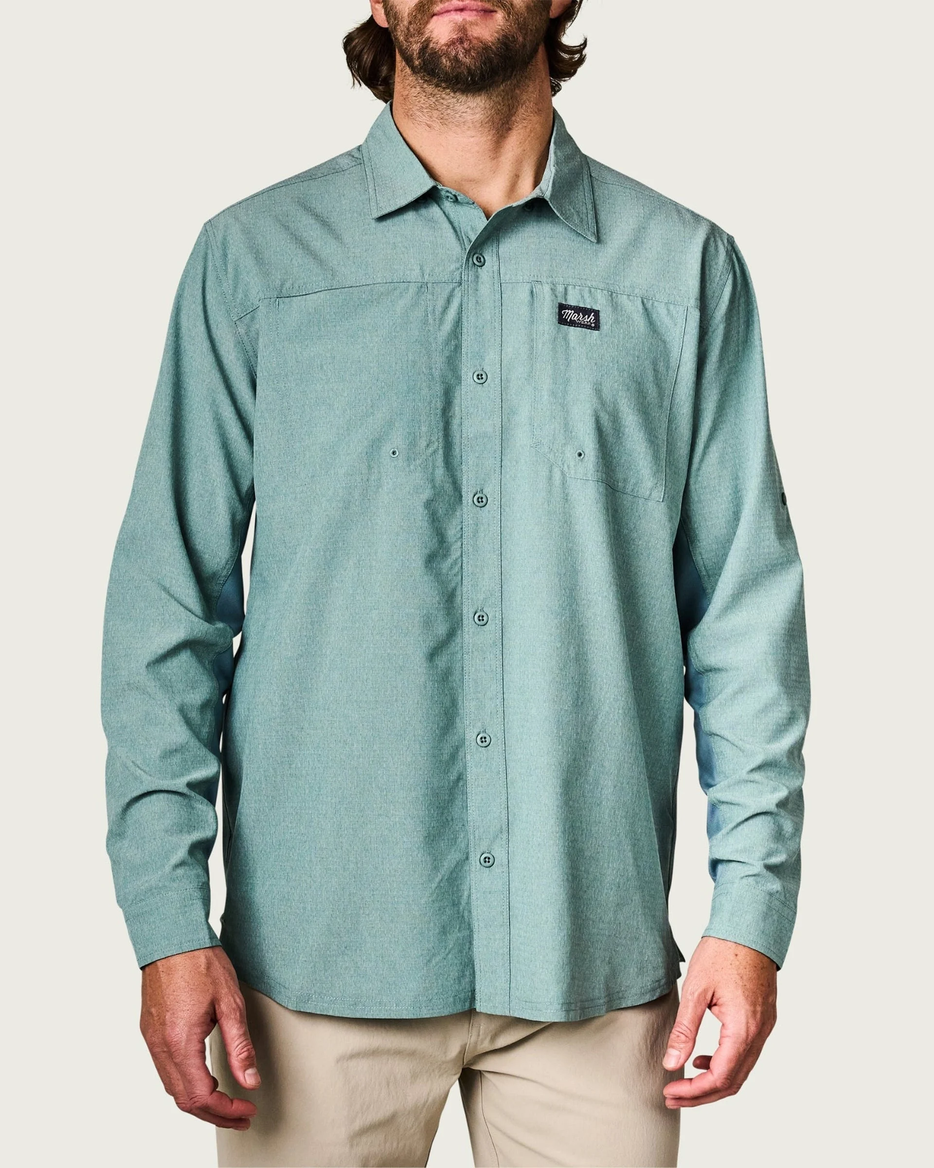 Lenwood Tech L/S Shirt - Trellis