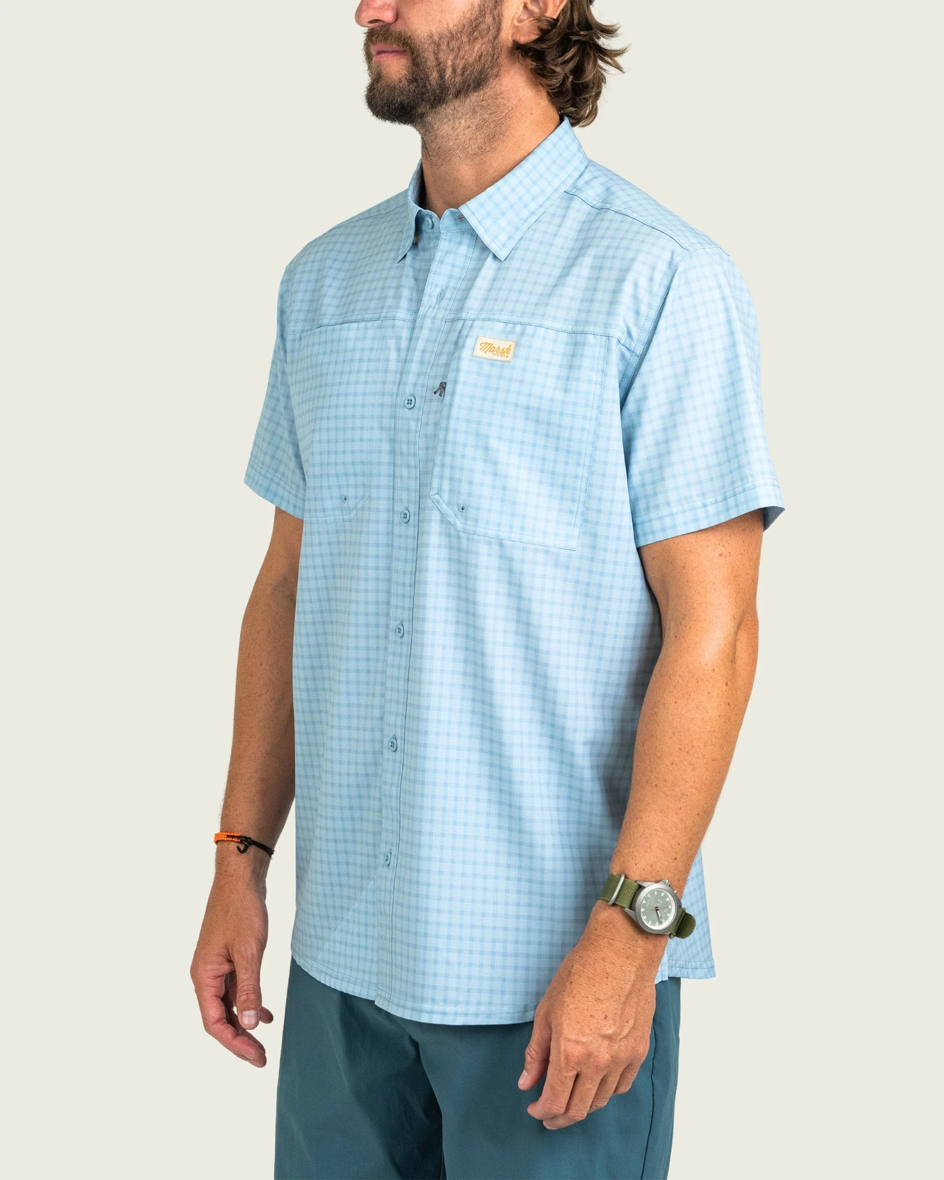 Lenwood Tech S/S Shirt - Cloud