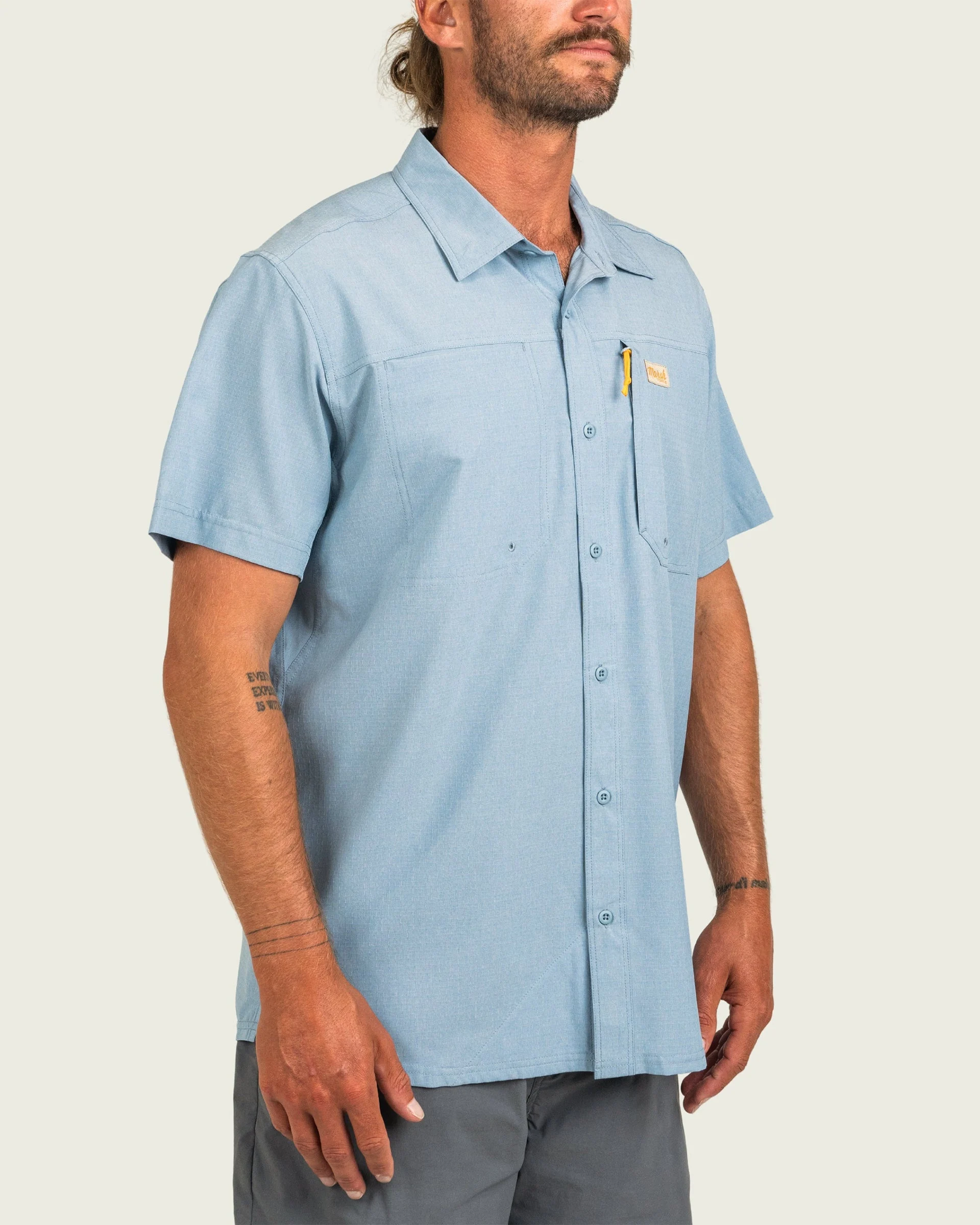 Lenwood Tech S/S Shirt - Tourmaline