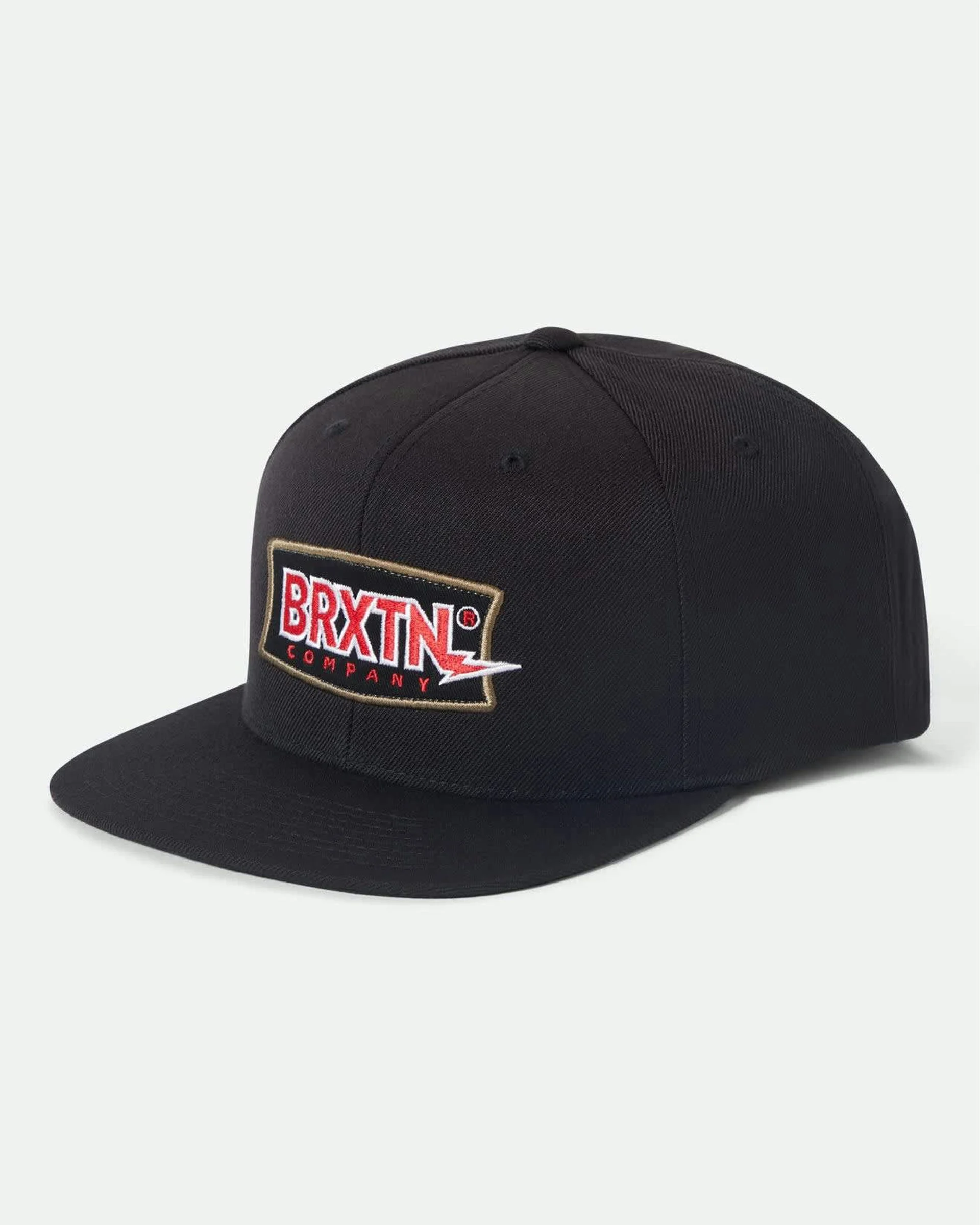 Lightning Snapback Hat - Black