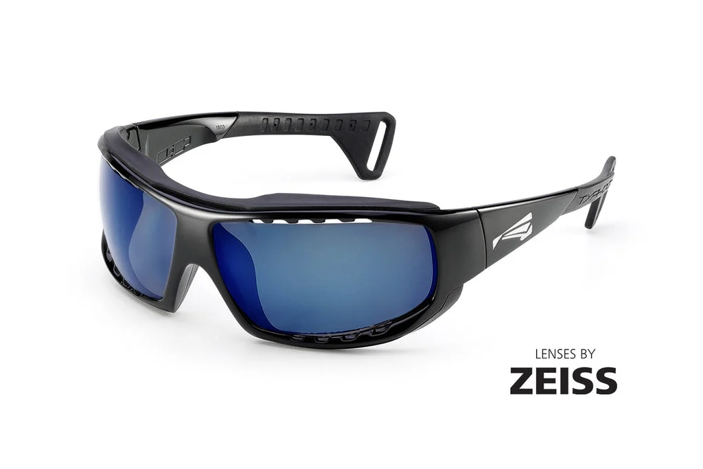 Lip Typhoon Sunglasses-Gloss Black/PA Polar ZEISS Gun Blue