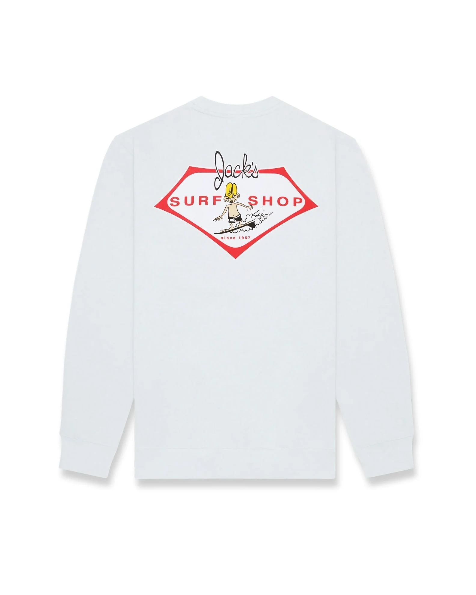 Little Dude Summer Series Crewneck Sweatshirt 26' - White