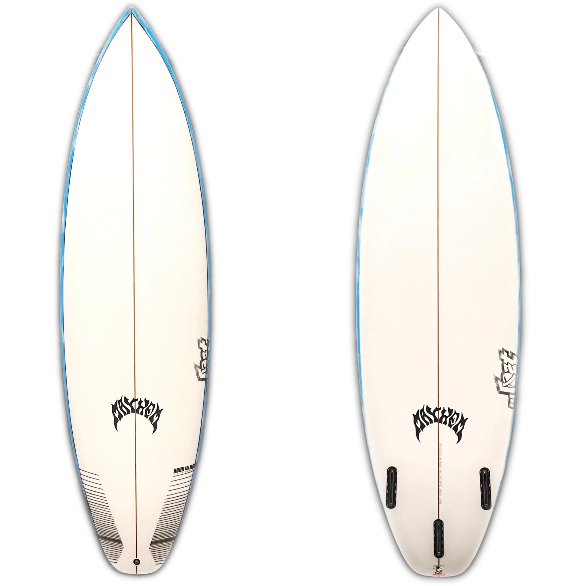 Lost Uber Driver 5'10" Surfboard Blue Rails Futures