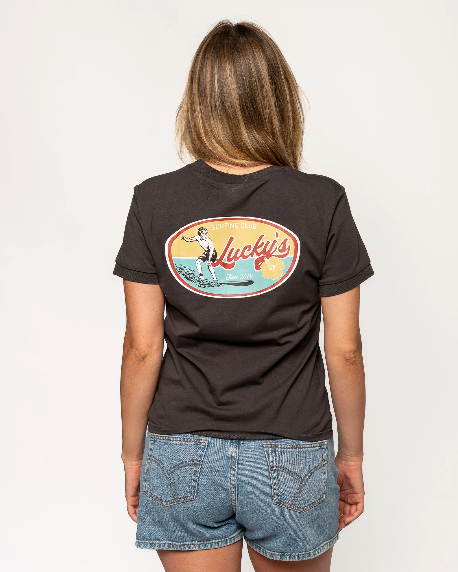 Lucky Rider Baby S/S Tee - Black