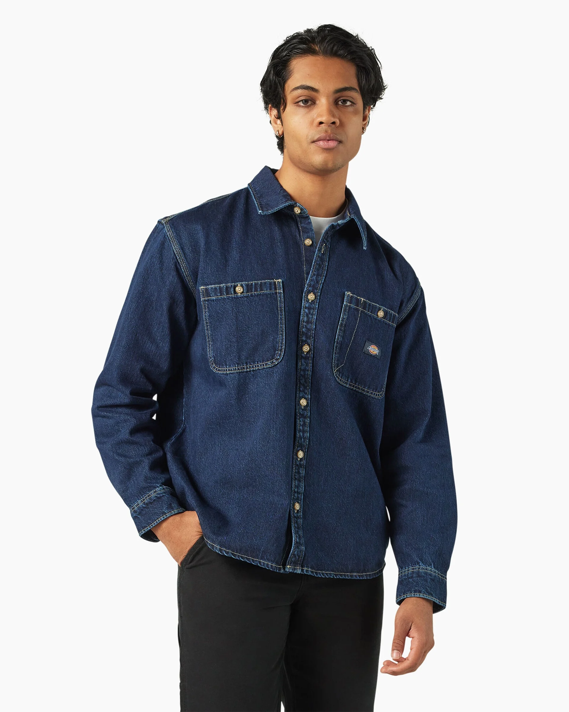 Mechanic Denim Shirt - Dark Indigo