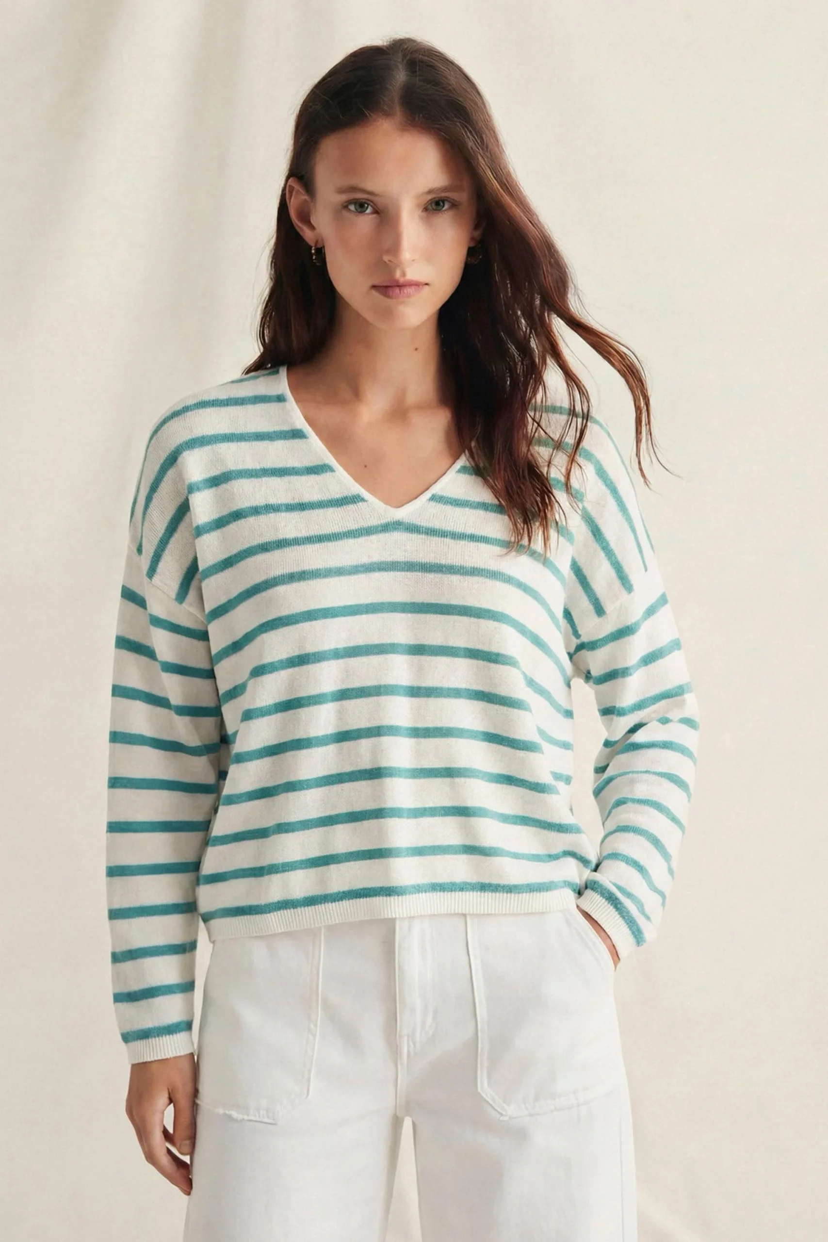 MI&CO - ABBY STRIPED SWEATER