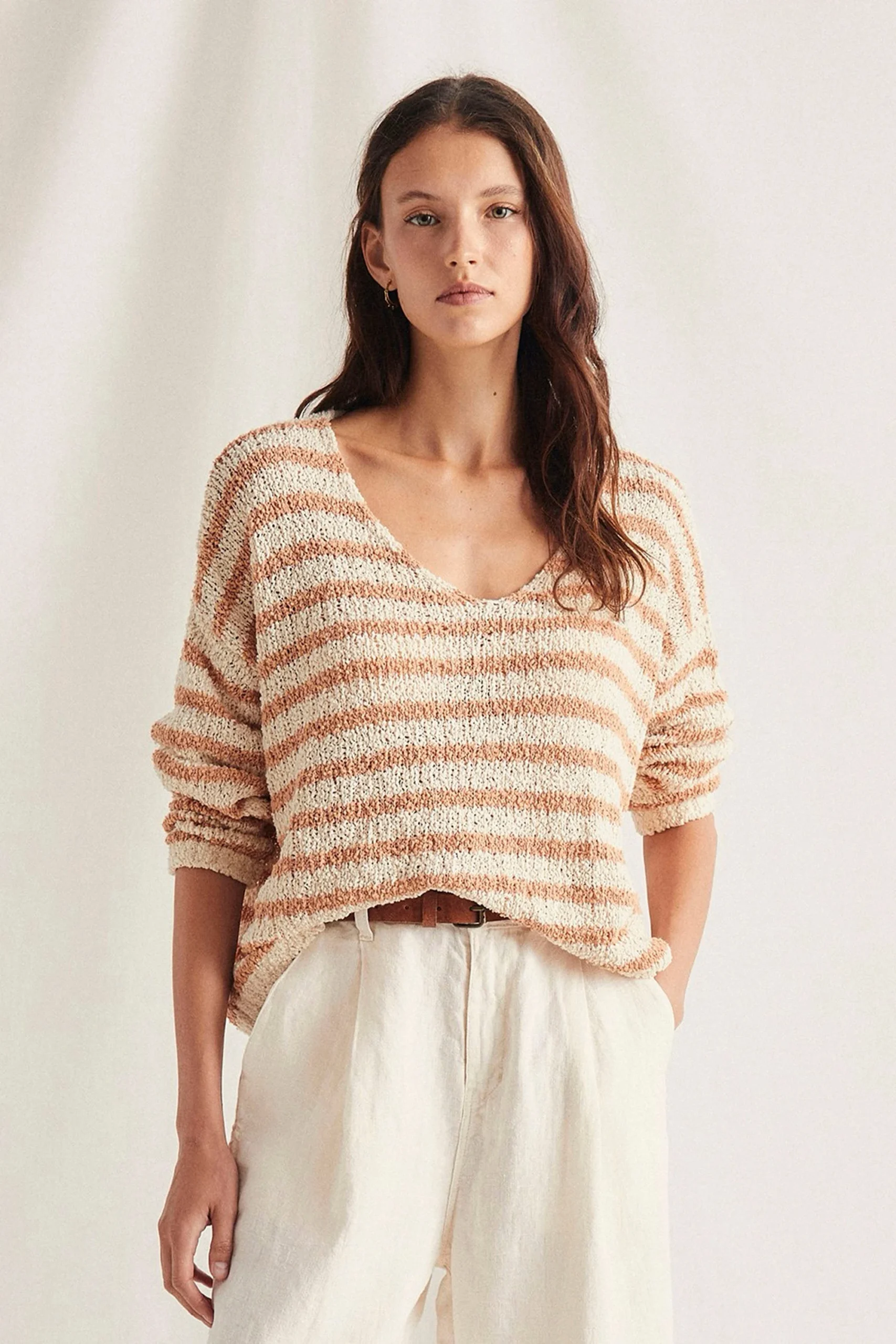 MI&CO - LINAR STRIPED SWEATER