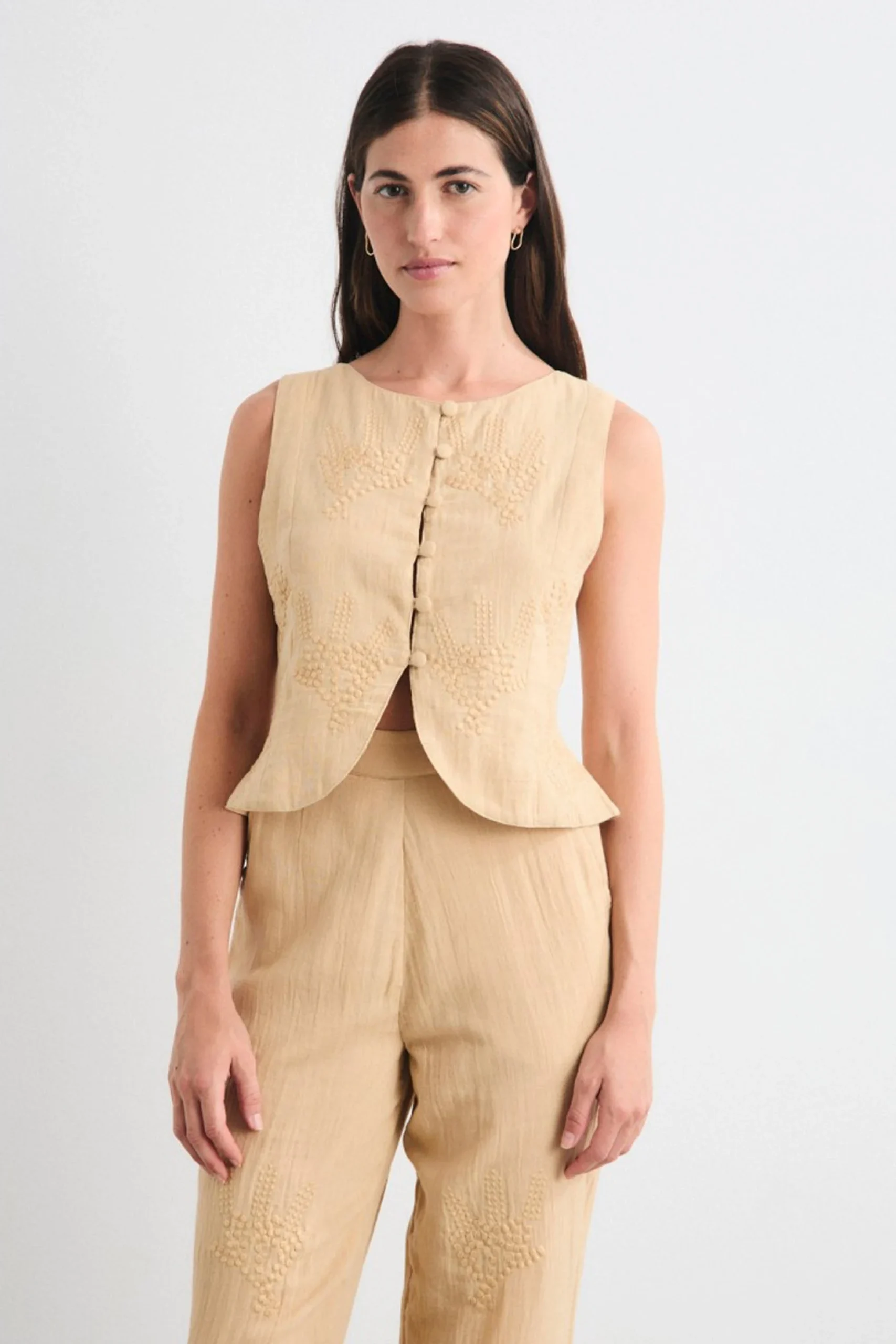 MUS & BOMBON - ALTAN VEST - AMARILLO