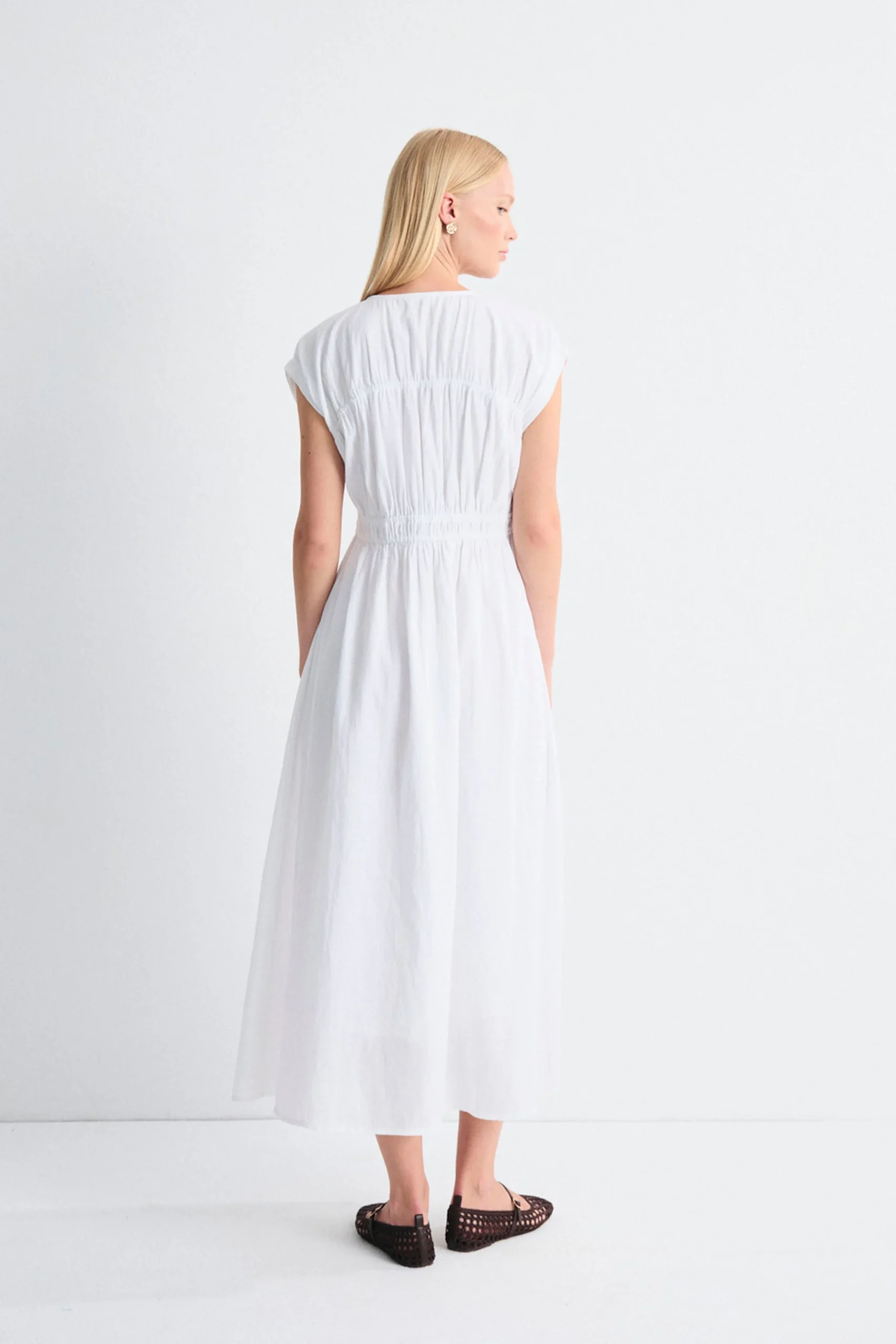 MUS & BOMBON - GRETA DRESS - BLANCO