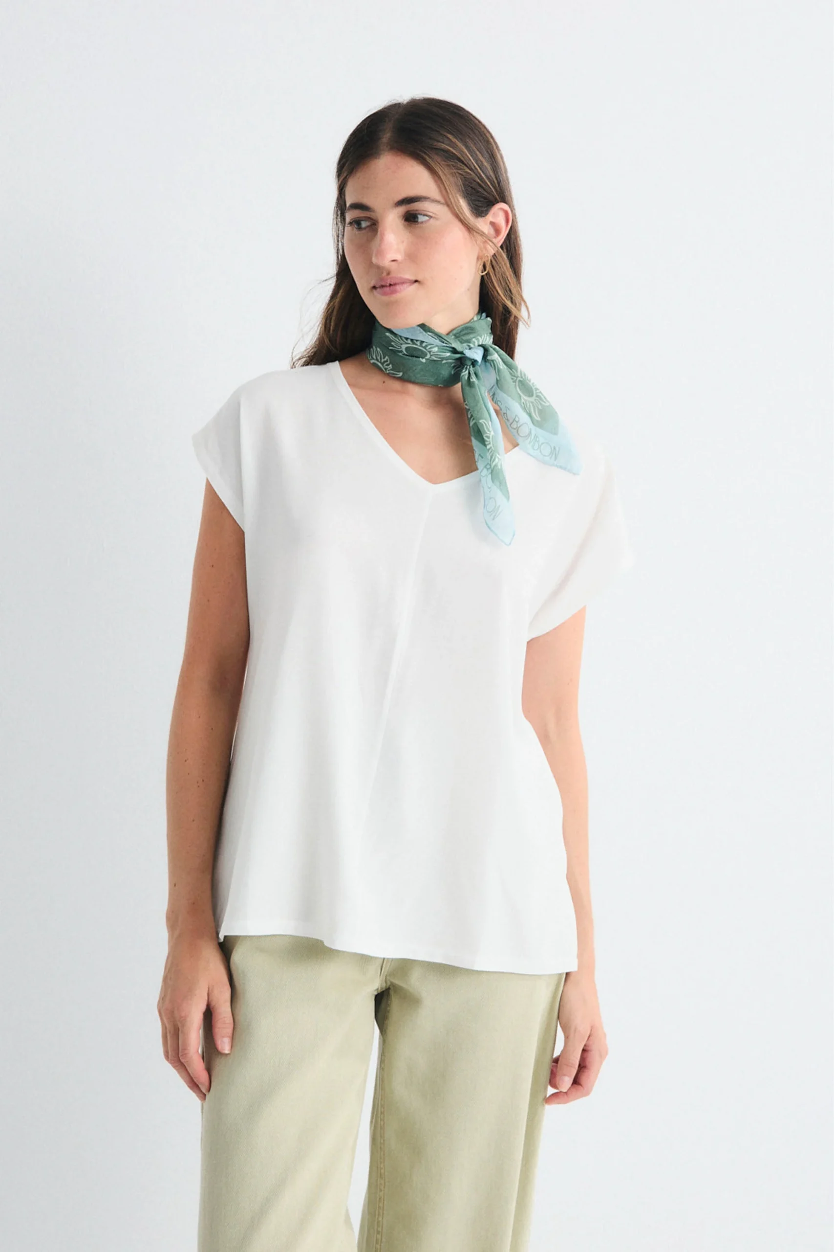 MUS & BOMBON - KINIC LIGHT SCARF - VERDE