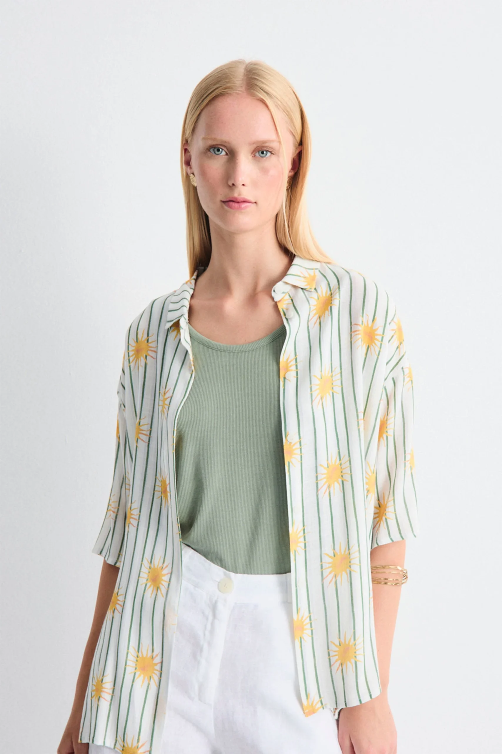 MUS & BOMBON - SOLEADO SHIRT - CIELO