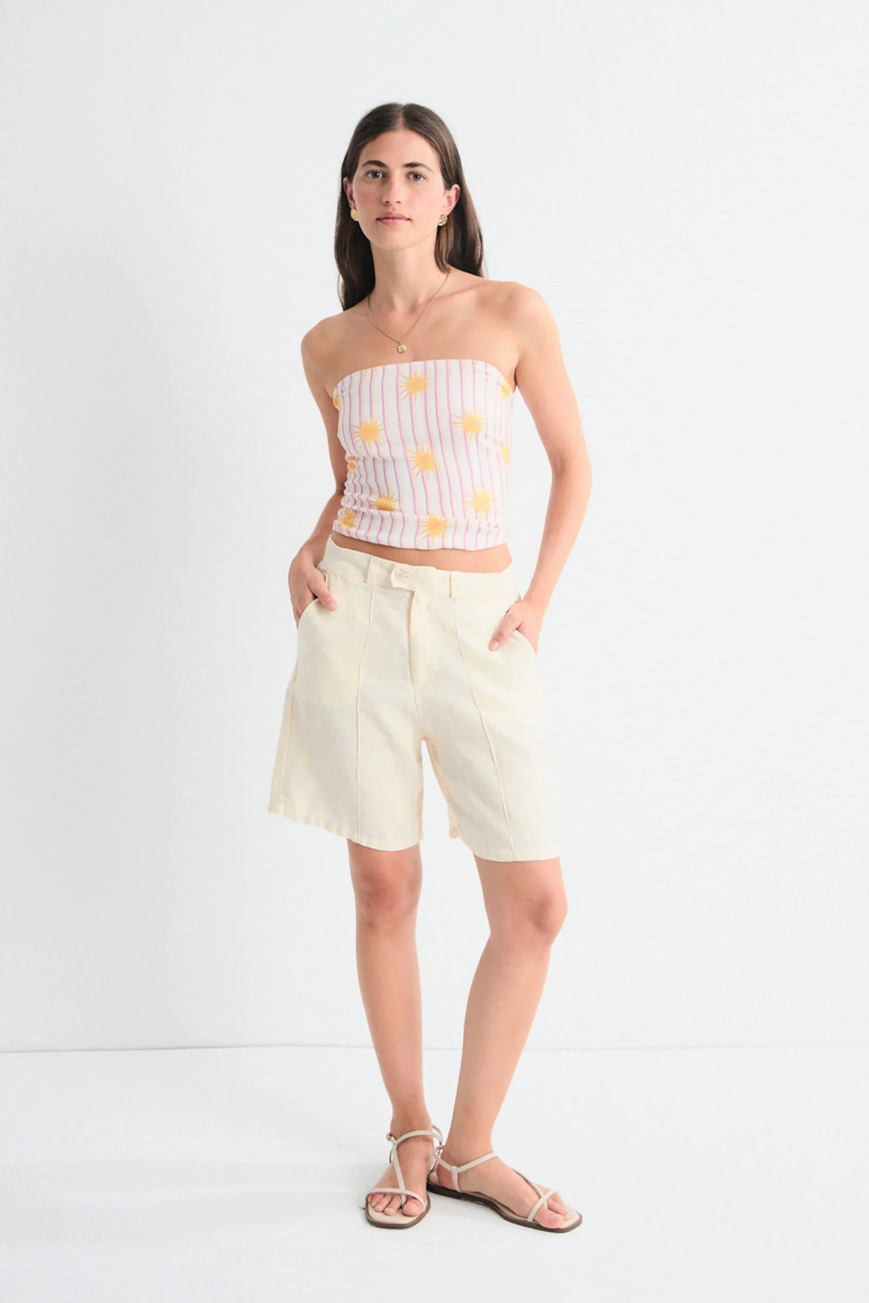 MUS & BOMBON - SOLEADO TOP - ROSA