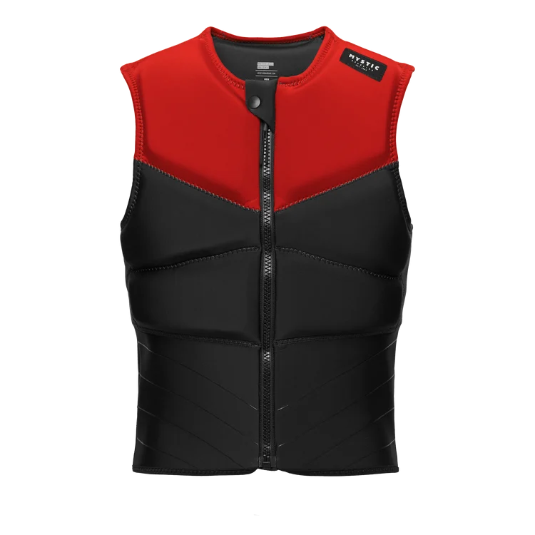 Mystic Block Impact Fzip Vest-Red