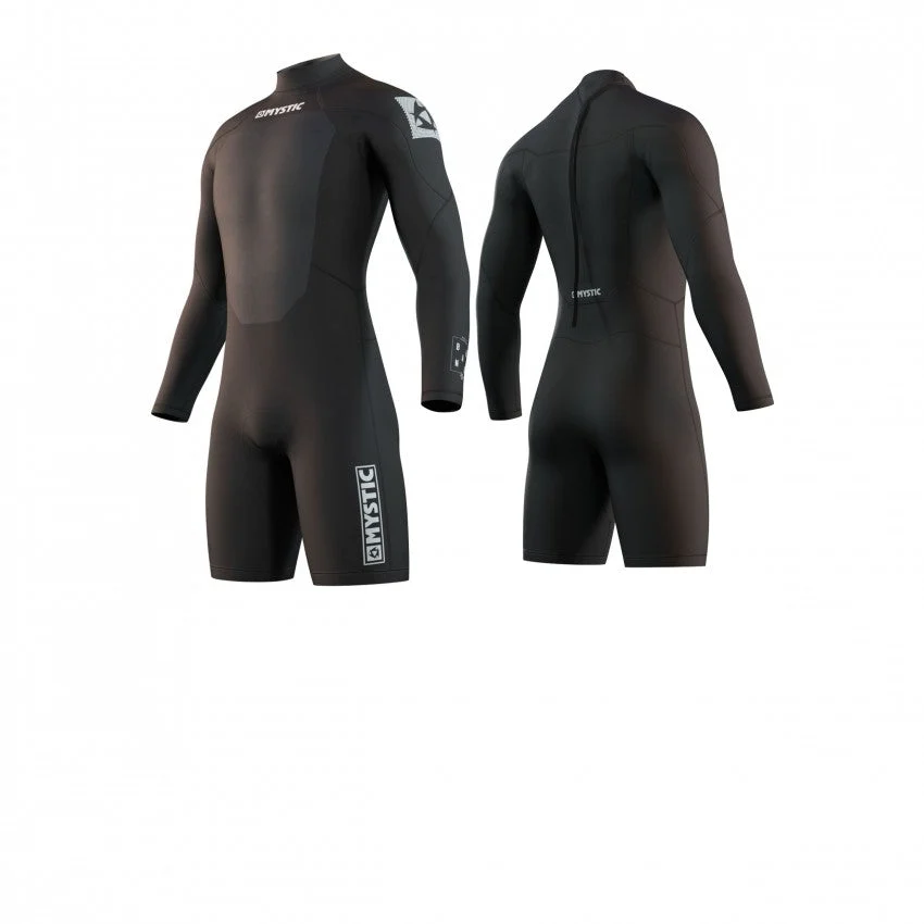 Mystic Brand 3/2 L/S Springsuit-Black