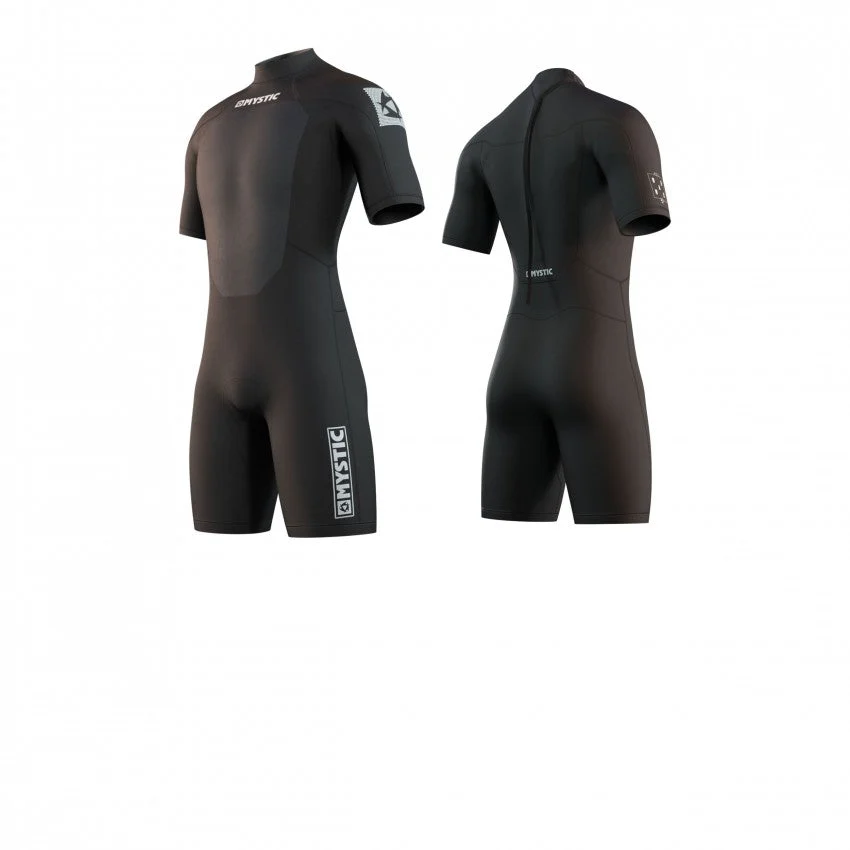 Mystic Brand 3/2 S/S Springsuit-Black